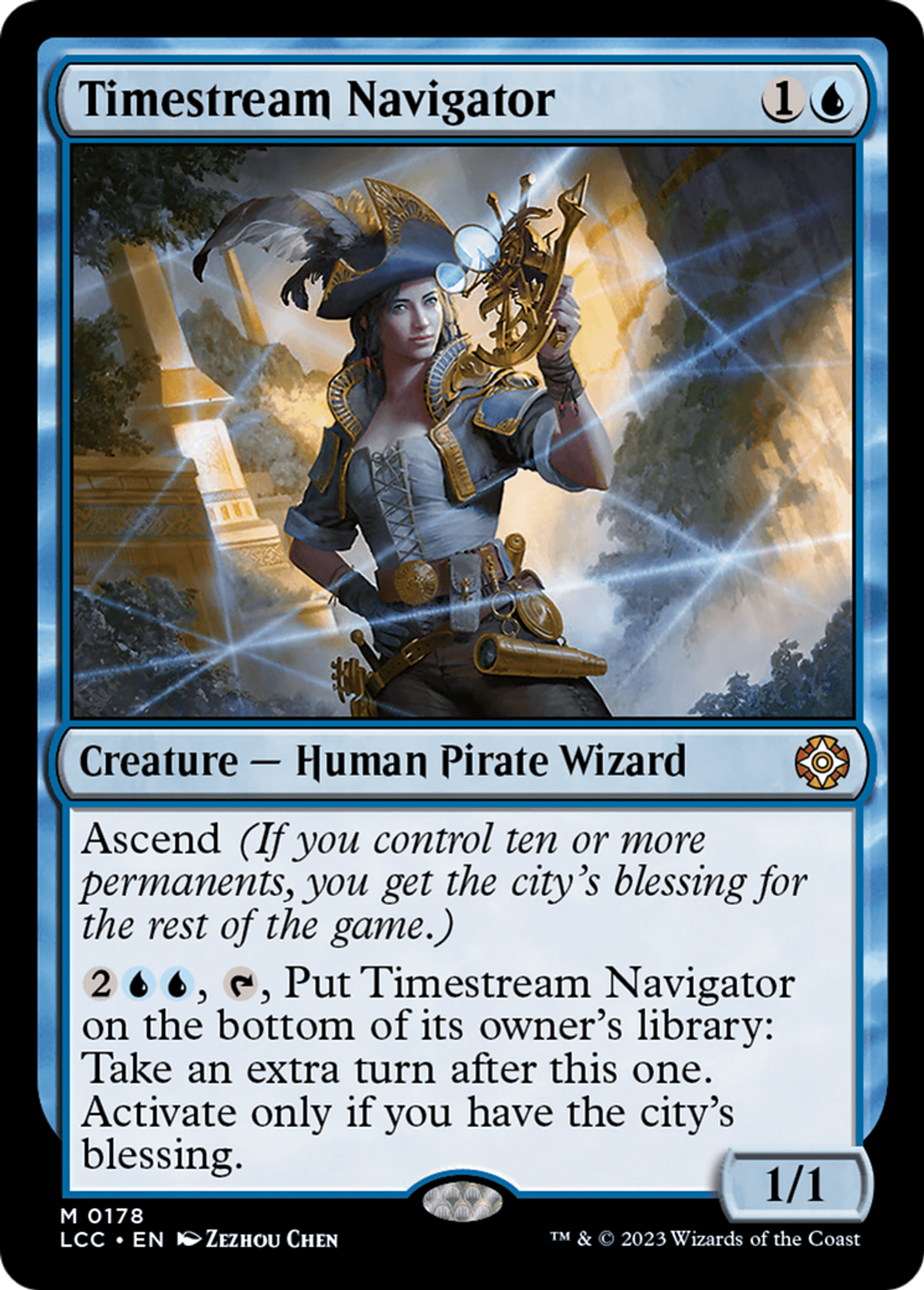 Timestream Navigator — The Lost Caverns of Ixalan Commander — Magic: The Gathering