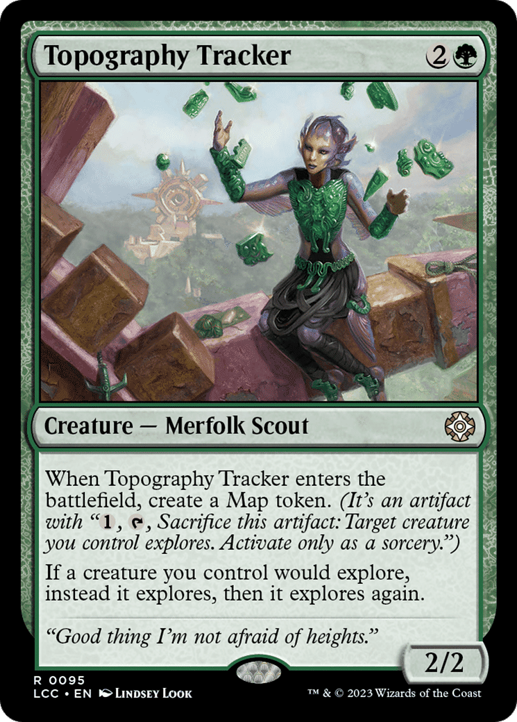 Topography Tracker — The Lost Caverns of Ixalan Commander — Magic: The Gathering