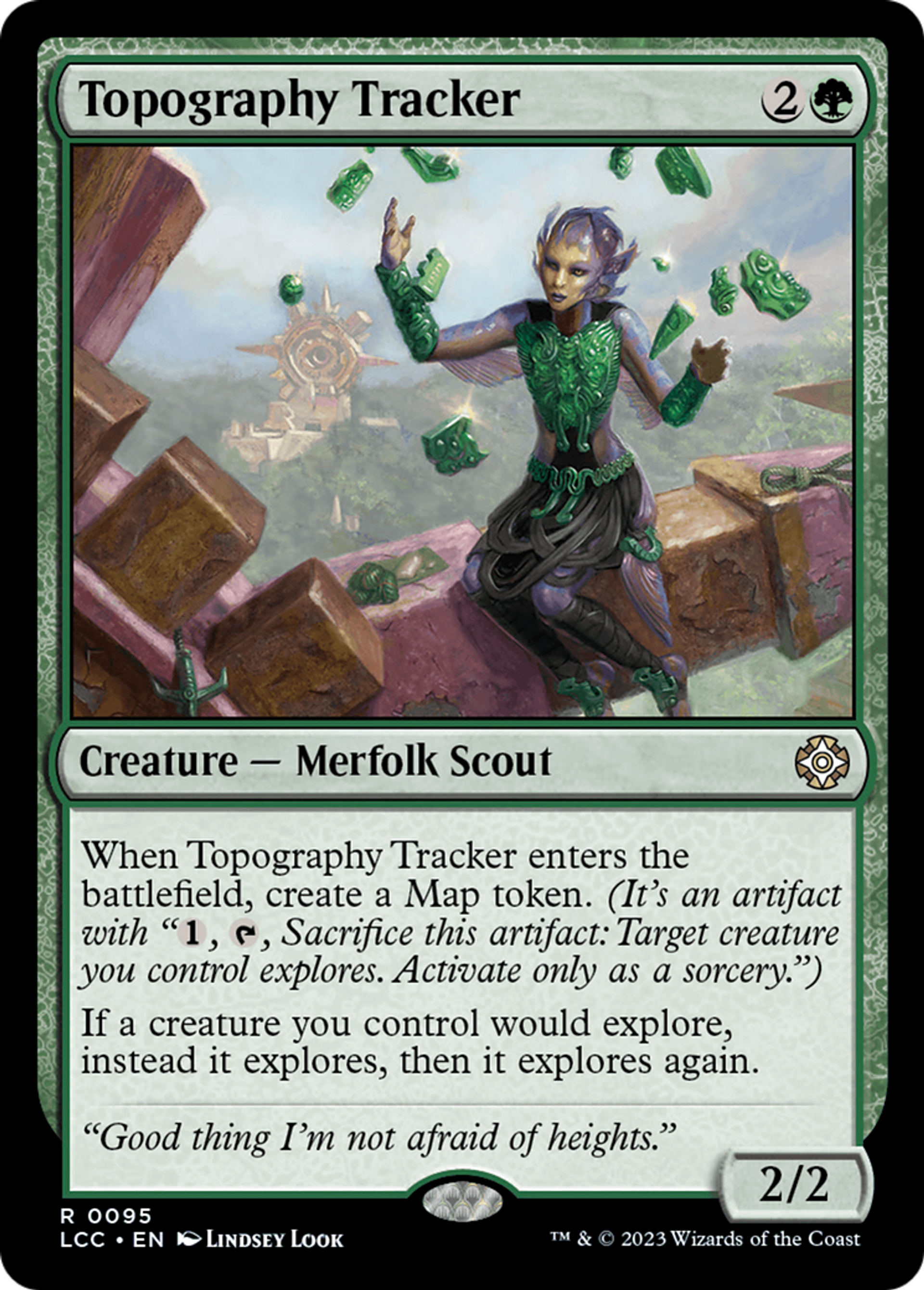 Topography Tracker — The Lost Caverns of Ixalan Commander — Magic: The Gathering