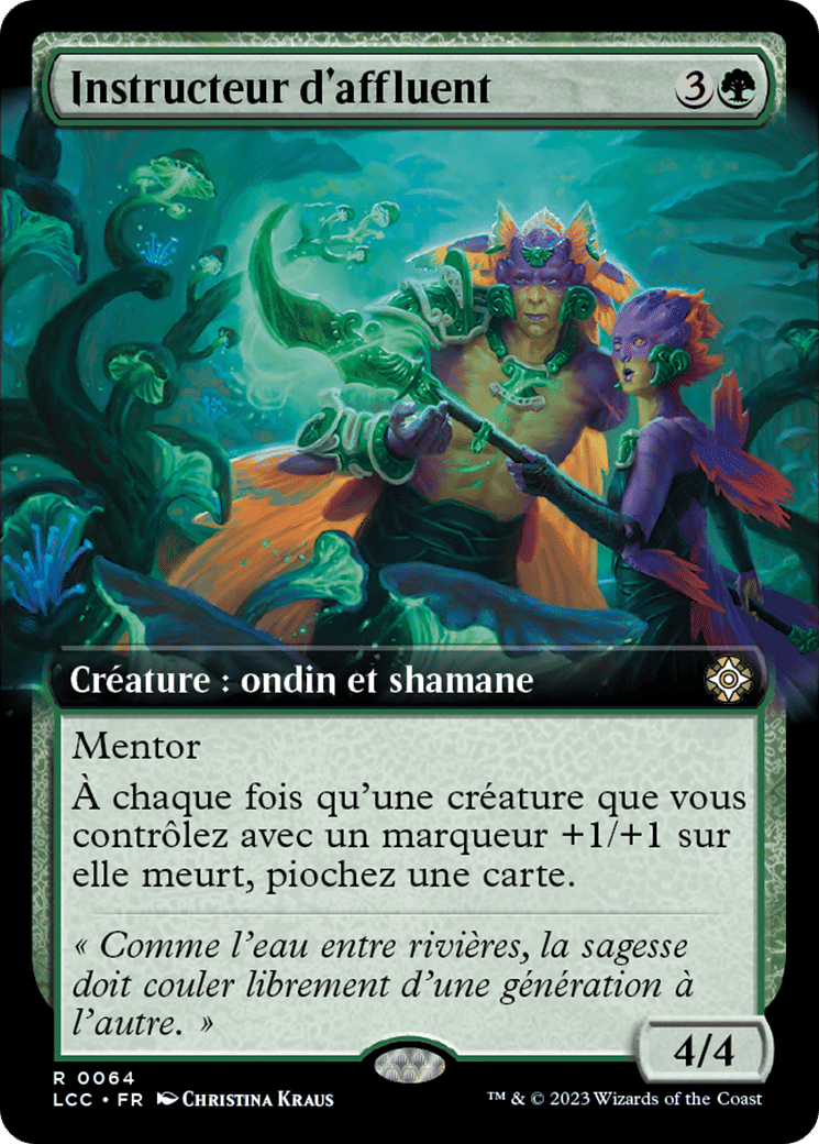 Instructeur d'affluent — The Lost Caverns of Ixalan Commander — Magic: The Gathering