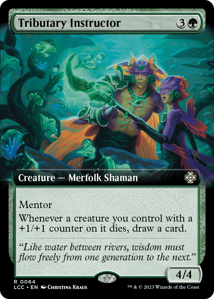 Tributary Instructor — The Lost Caverns of Ixalan Commander — Magic: The Gathering