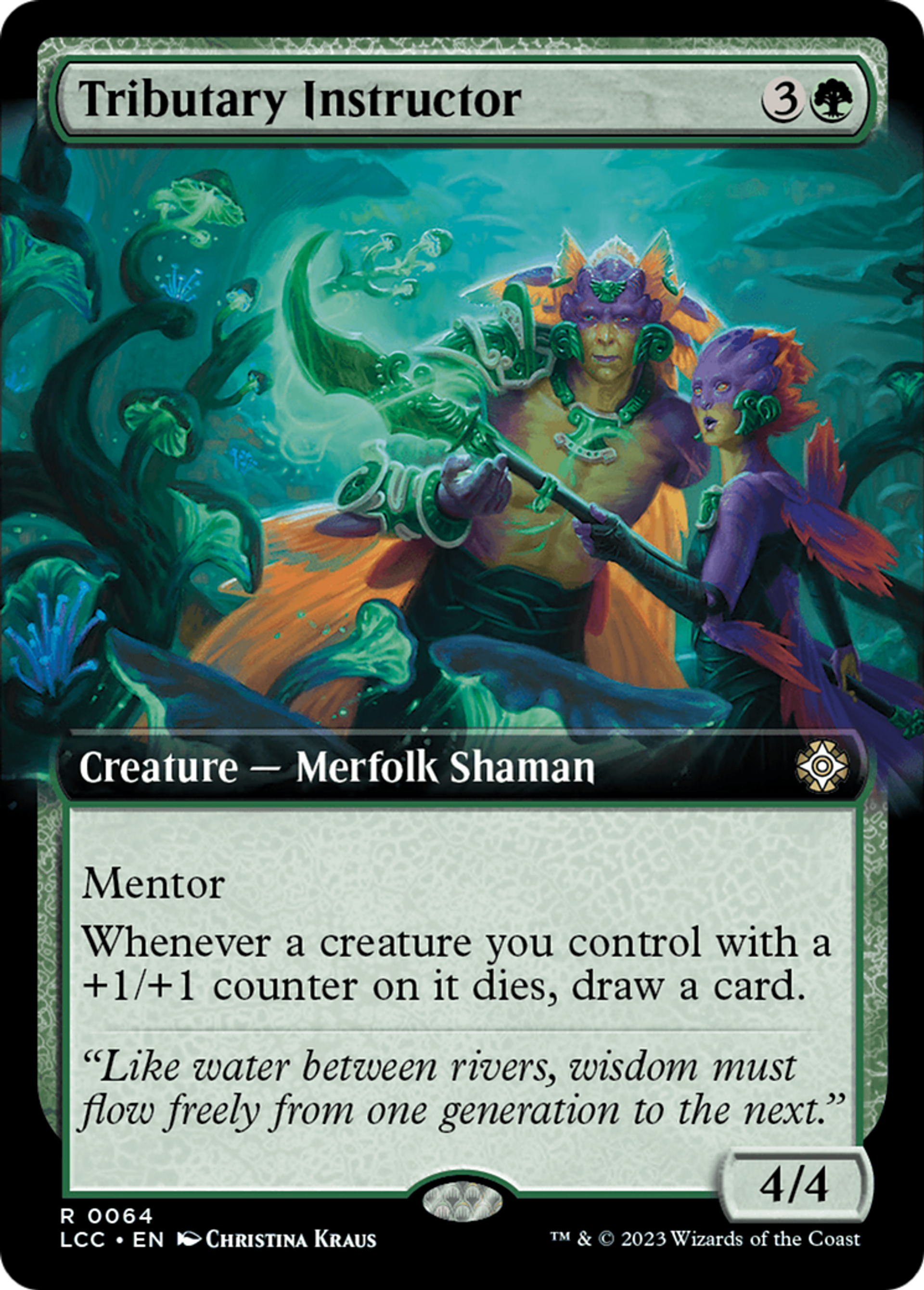 Tributary Instructor — The Lost Caverns of Ixalan Commander — Magic: The Gathering