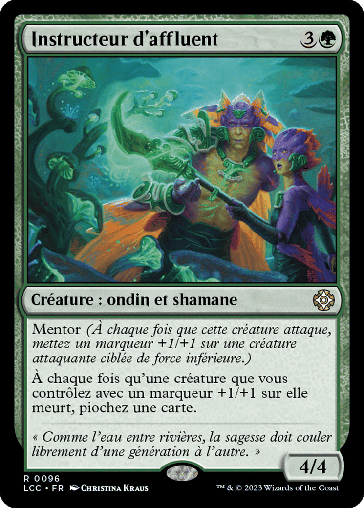 Instructeur d'affluent from The Lost Caverns of Ixalan Commander - Magic: The Gathering