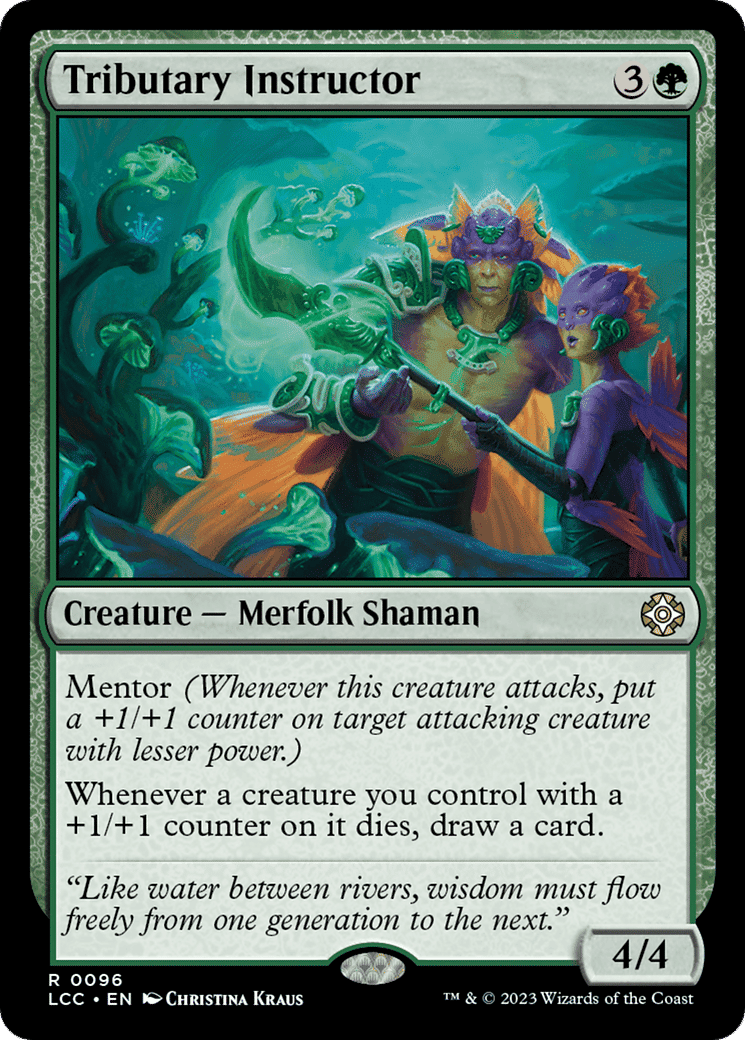 Tributary Instructor from The Lost Caverns of Ixalan Commander - Magic: The Gathering