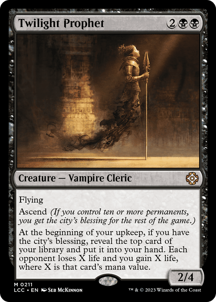 Twilight Prophet — The Lost Caverns of Ixalan Commander — Magic: The Gathering