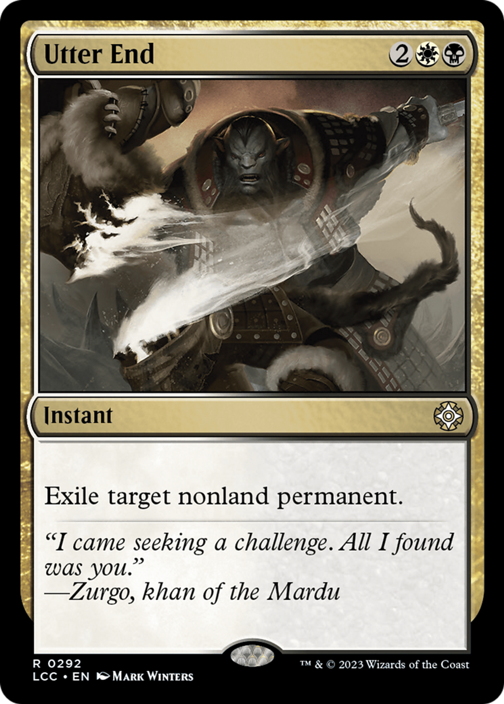 Destruction totale — The Lost Caverns of Ixalan Commander — Magic: The Gathering