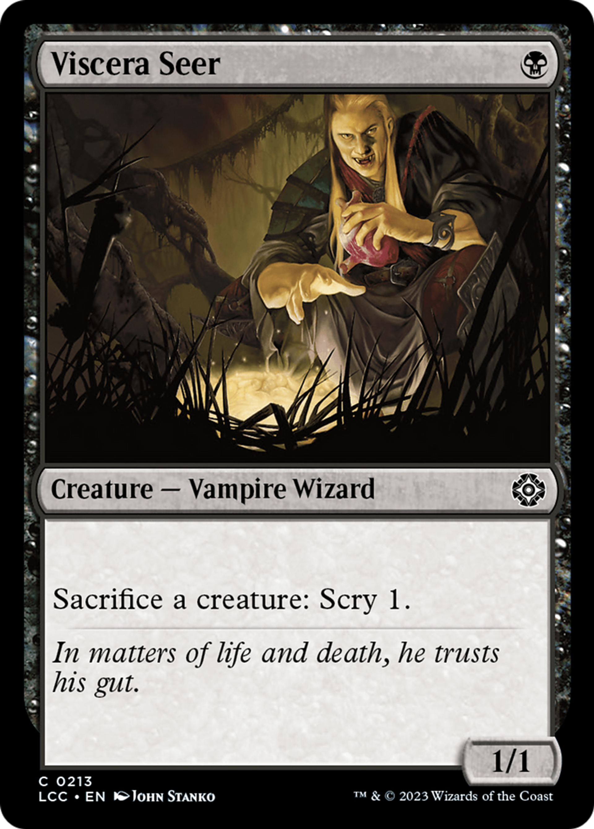 Viscera Seer — The Lost Caverns of Ixalan Commander — Magic: The Gathering