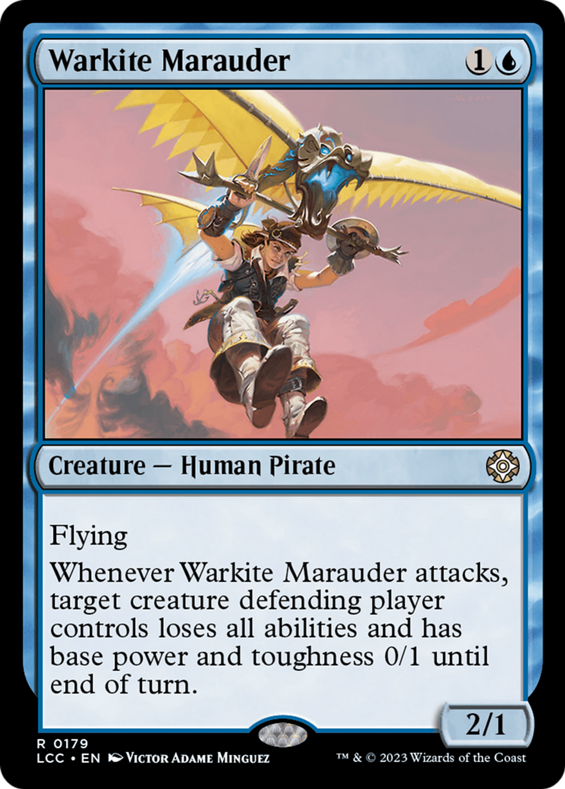 Warkite Marauder — The Lost Caverns of Ixalan Commander — Magic: The Gathering