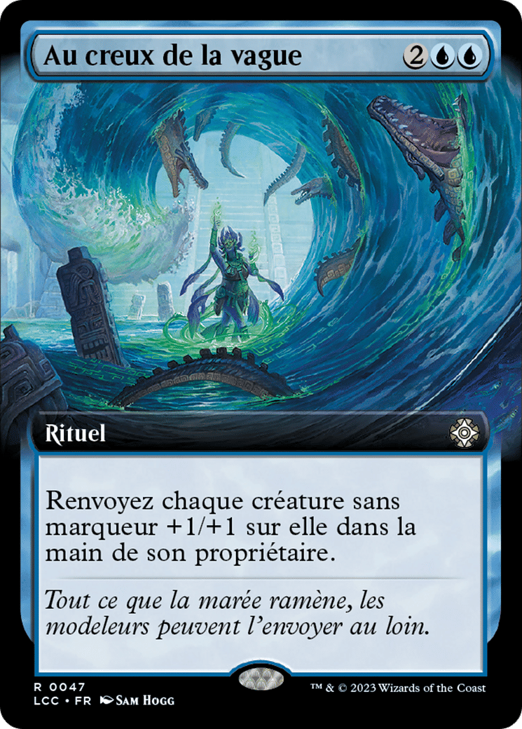 Au creux de la vague — The Lost Caverns of Ixalan Commander — Magic: The Gathering