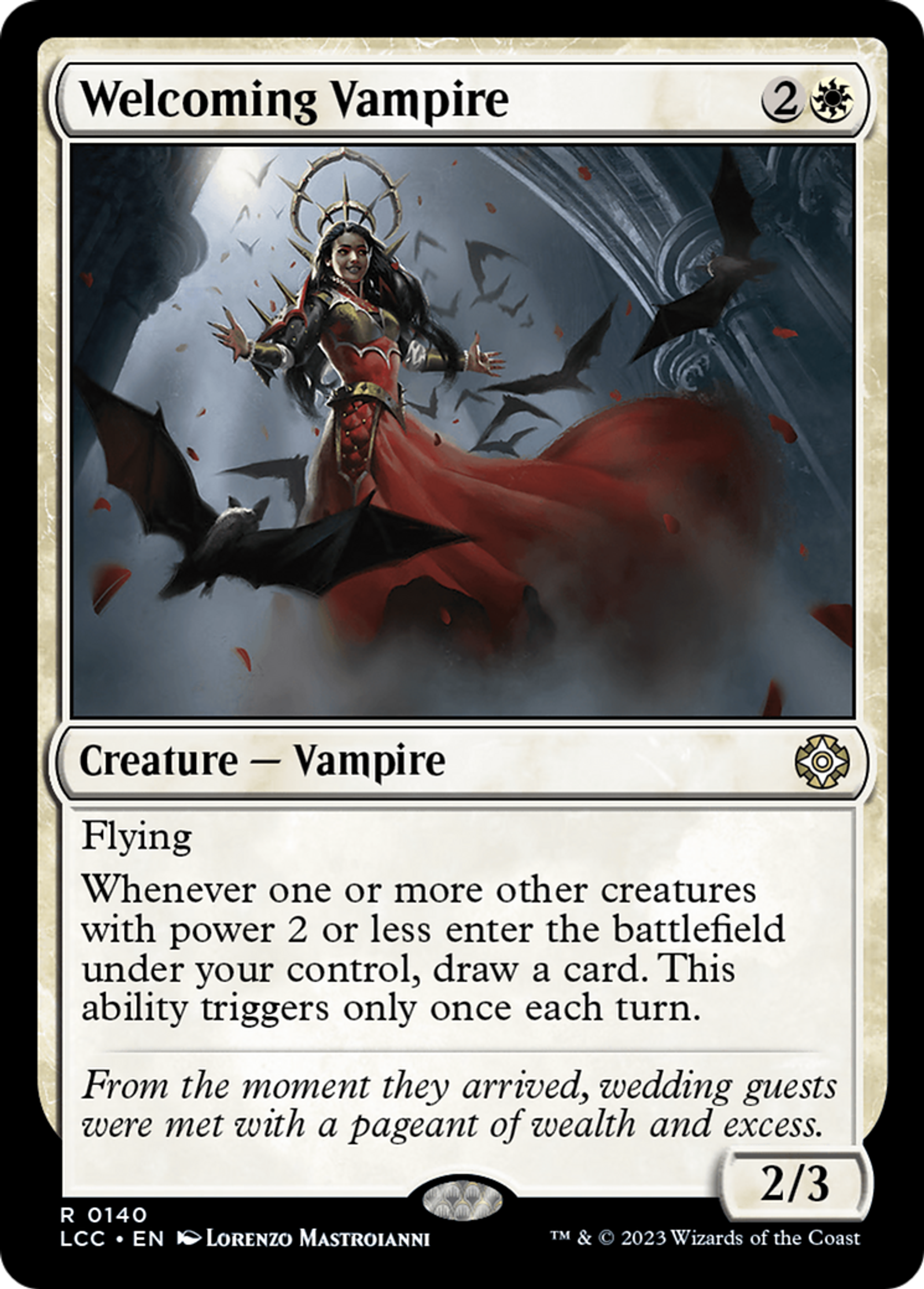 Vampire accueillante — The Lost Caverns of Ixalan Commander — Magic: The Gathering
