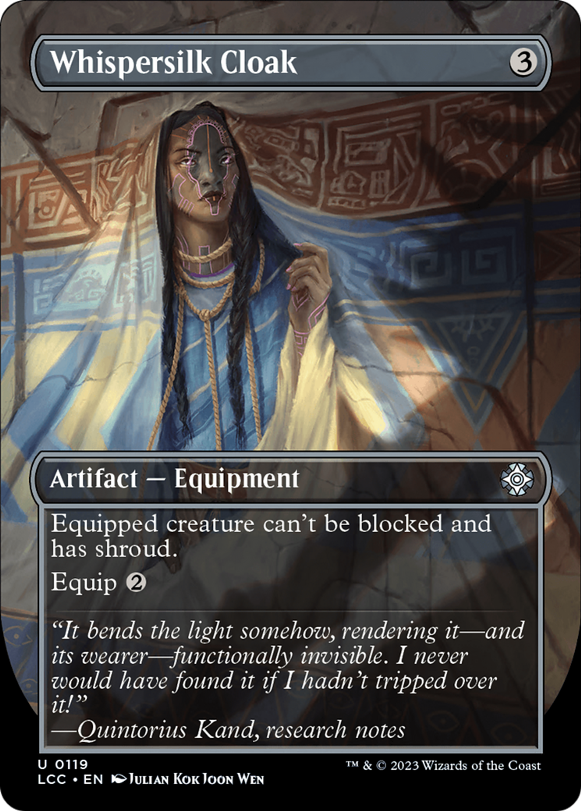 Cape de frémisoie — The Lost Caverns of Ixalan Commander — Magic: The Gathering