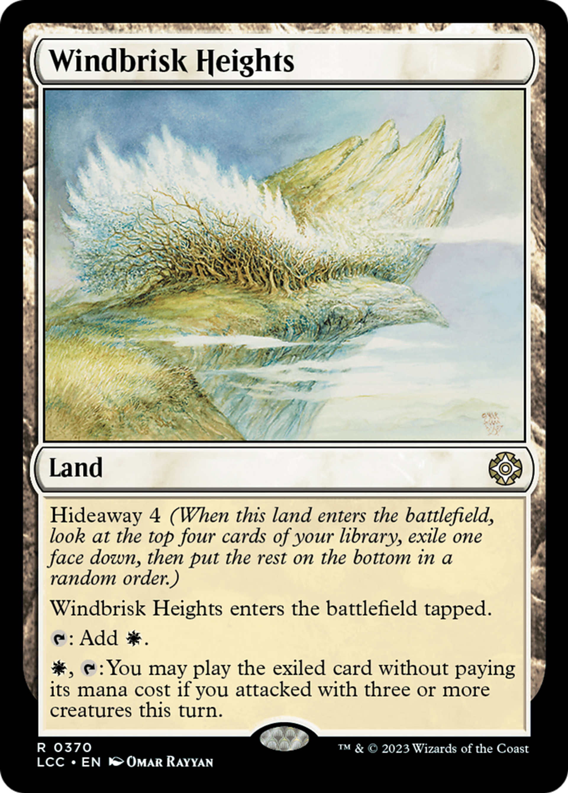 Hauts de Ventabrupt — The Lost Caverns of Ixalan Commander — Magic: The Gathering
