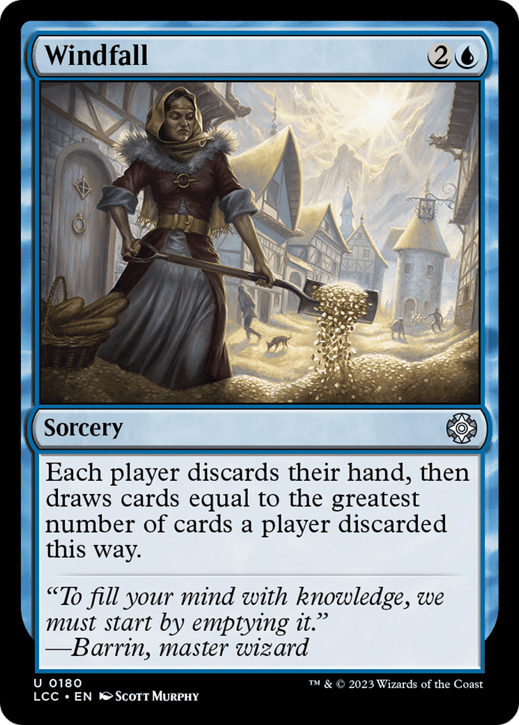 Windfall — The Lost Caverns of Ixalan Commander — Magic: The Gathering