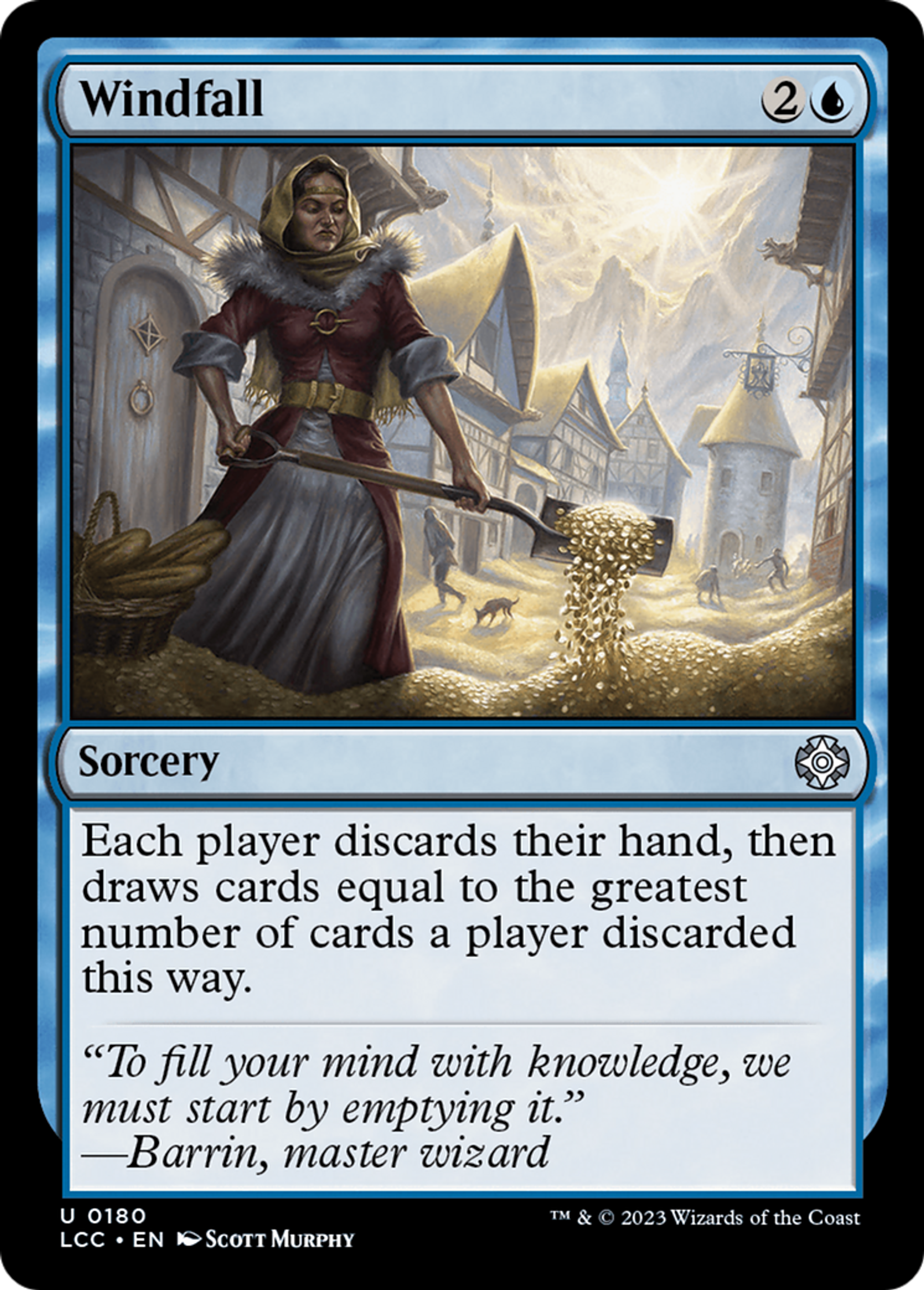 Windfall — The Lost Caverns of Ixalan Commander — Magic: The Gathering