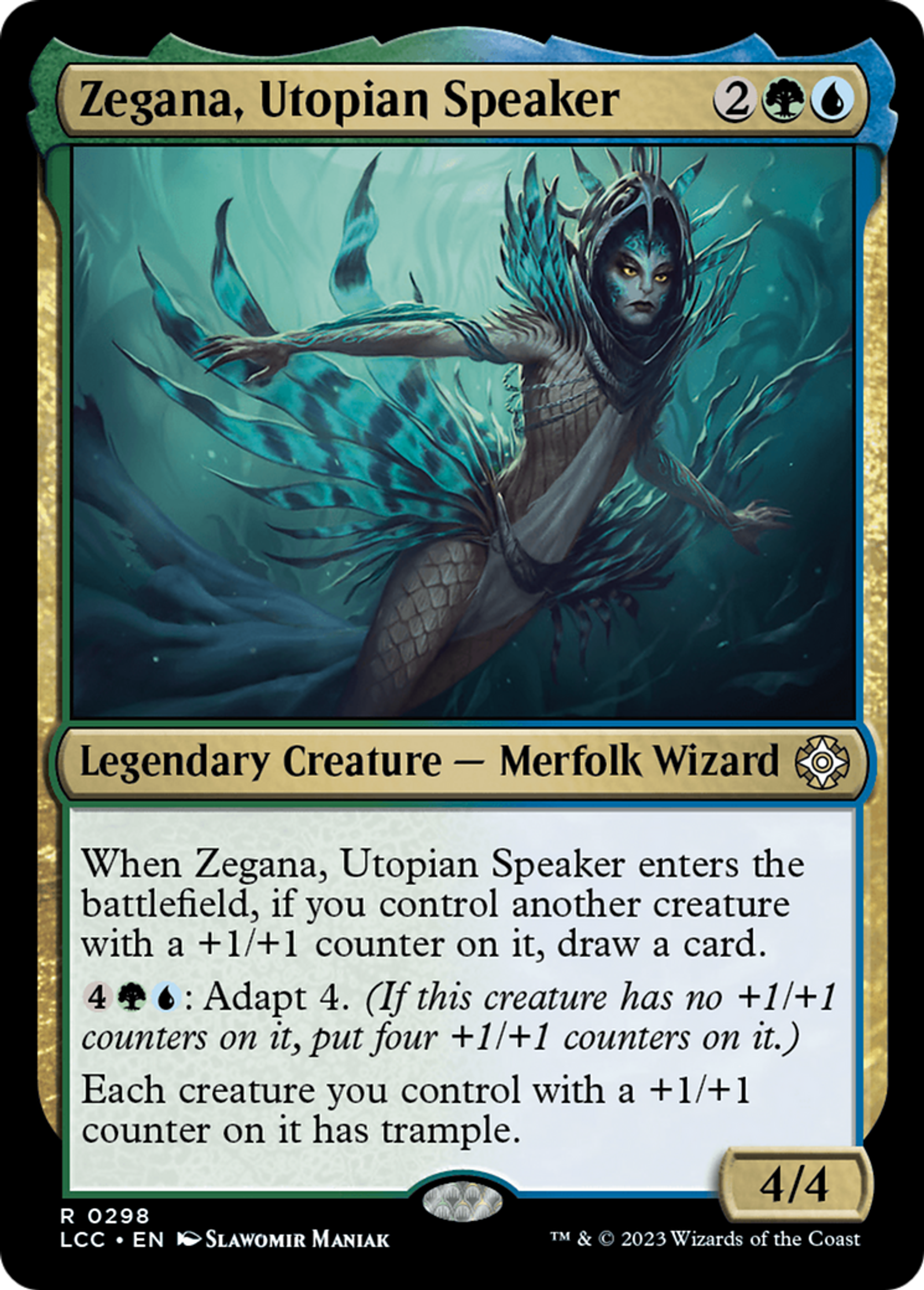 Zegana, Utopian Speaker — The Lost Caverns of Ixalan Commander — Magic: The Gathering