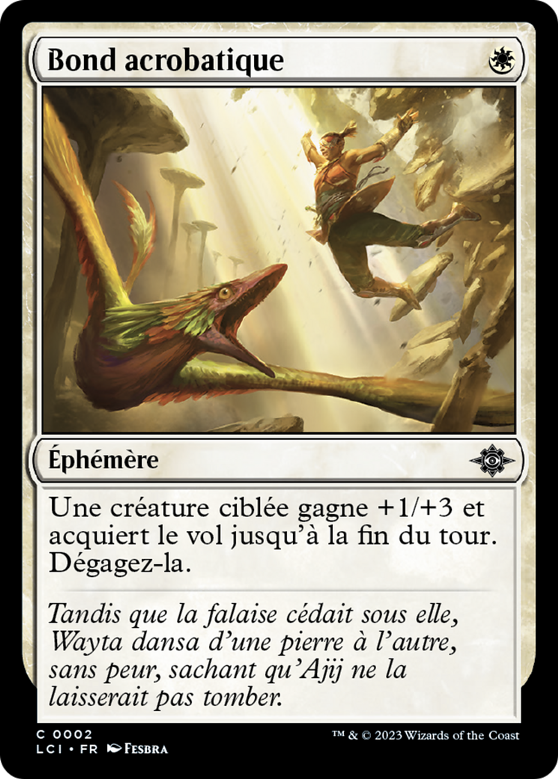 Bond acrobatique — The Lost Caverns of Ixalan — Magic: The Gathering