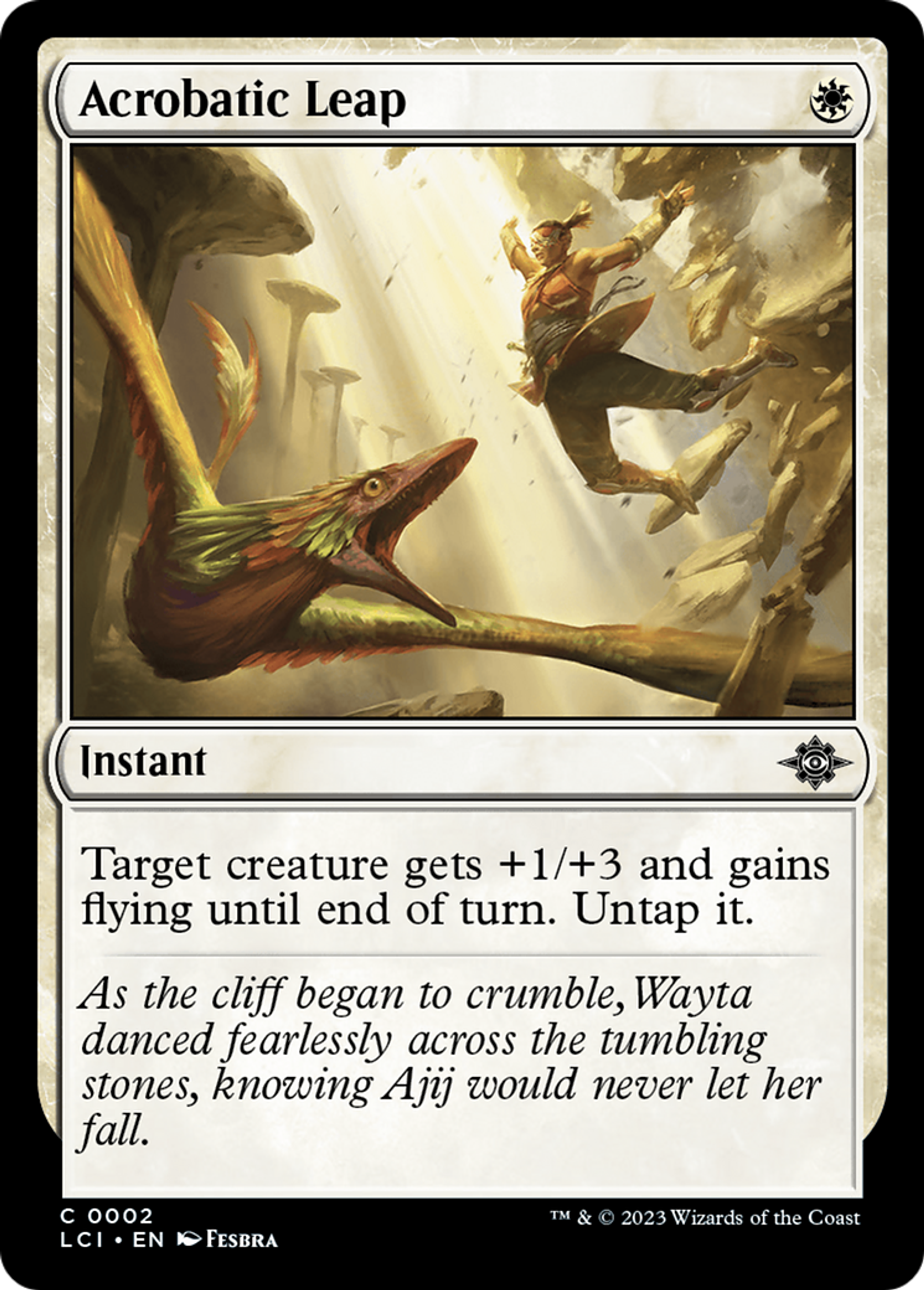 Acrobatic Leap — The Lost Caverns of Ixalan — Magic: The Gathering