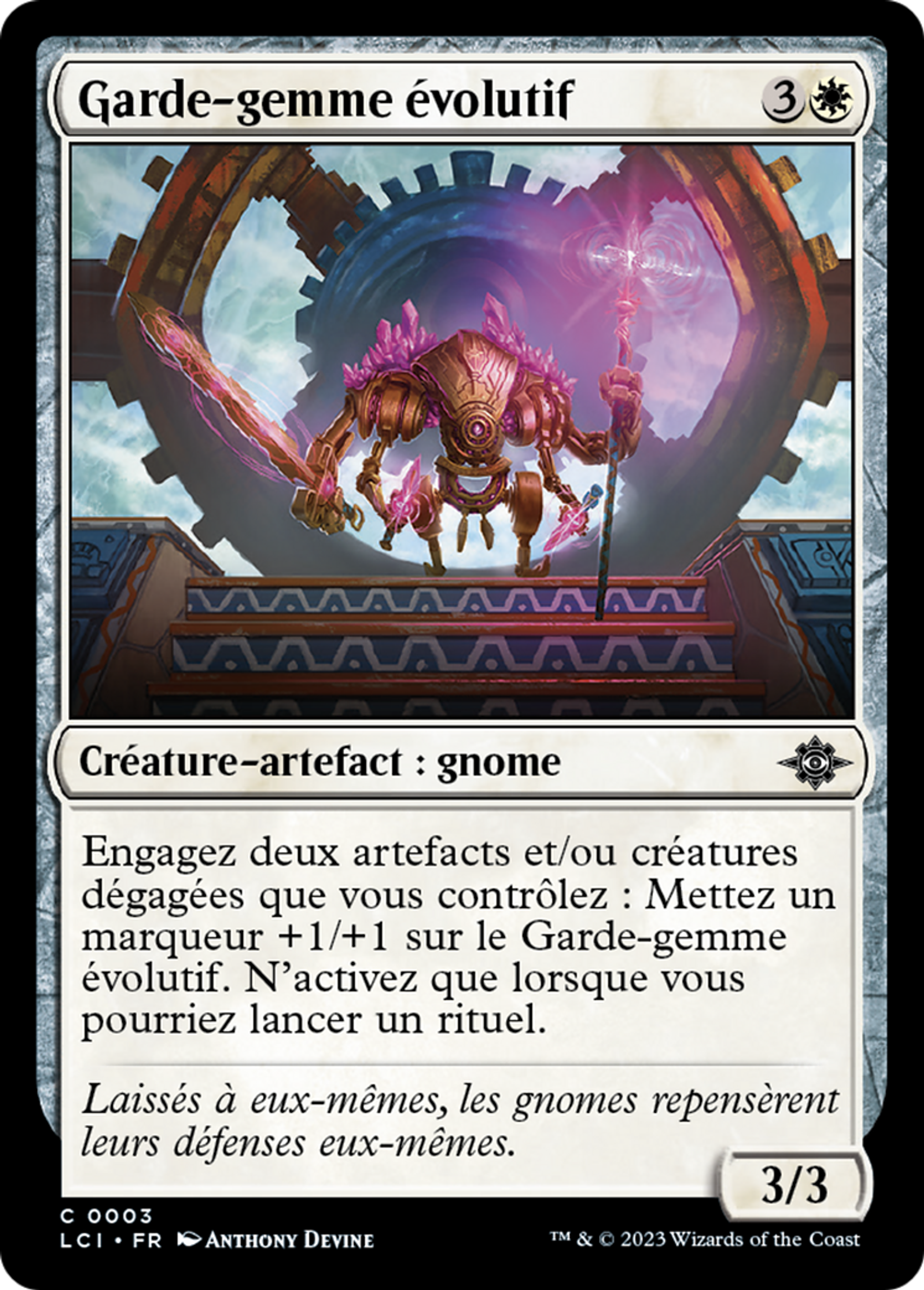 Garde-gemme évolutif — The Lost Caverns of Ixalan — Magic: The Gathering