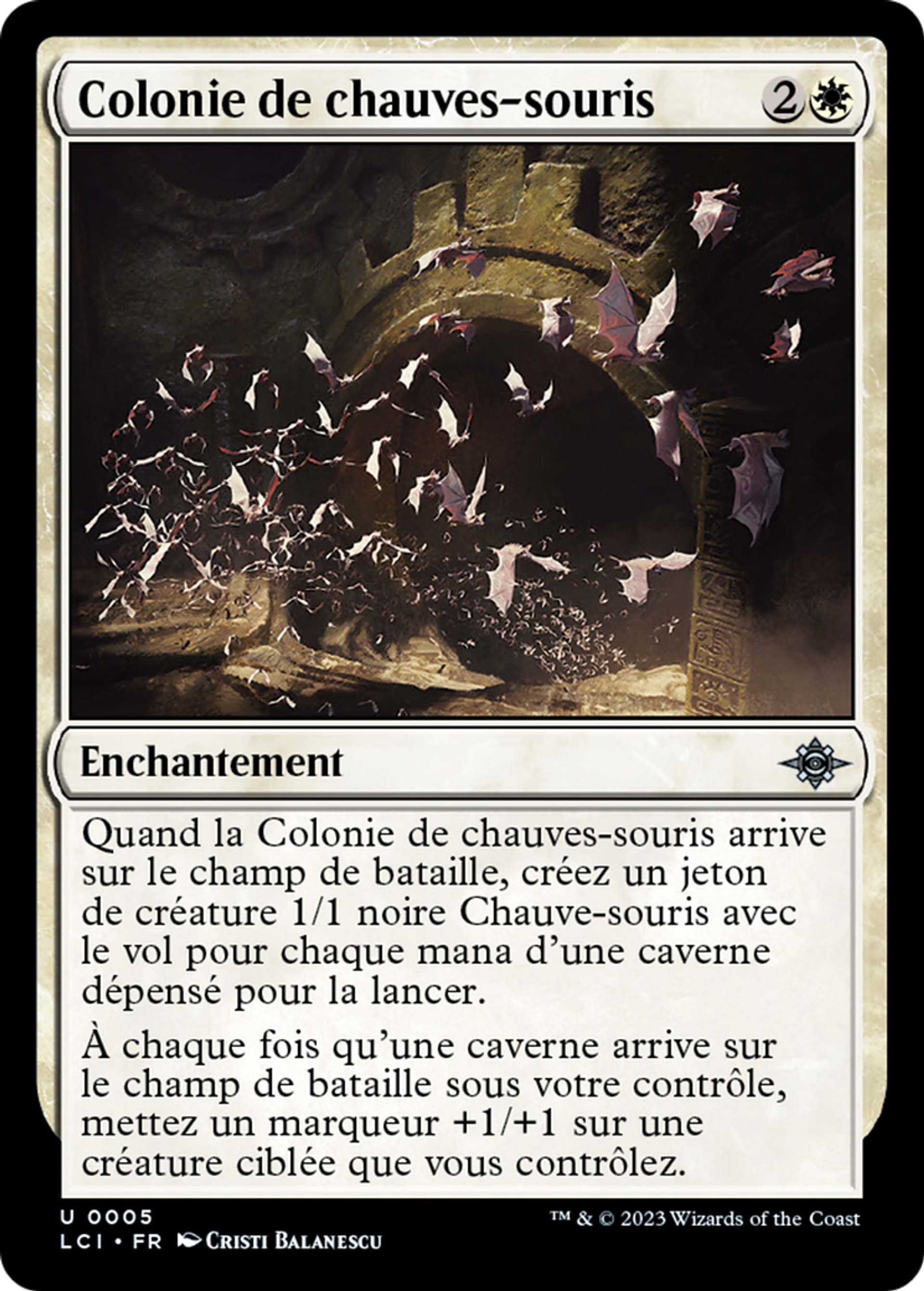Colonie de chauves-souris — The Lost Caverns of Ixalan — Magic: The Gathering
