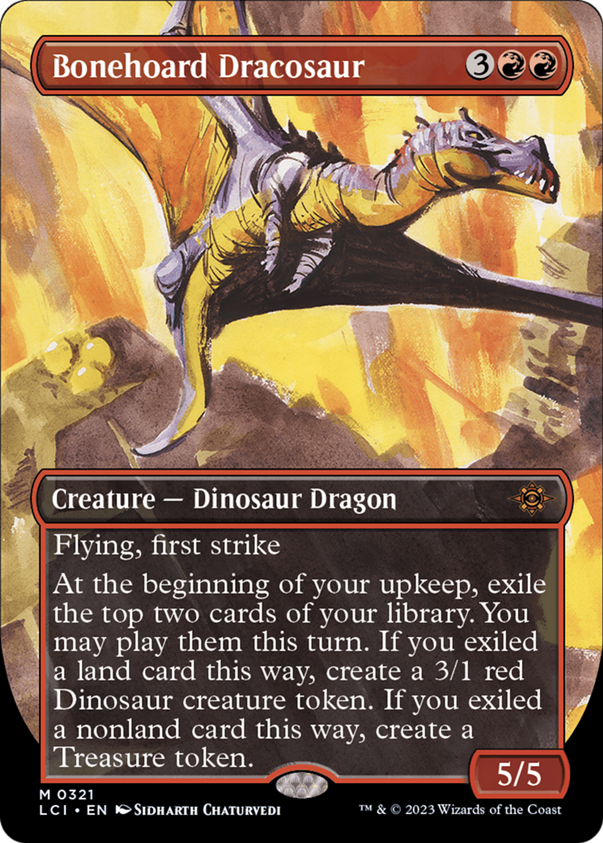 Bonehoard Dracosaur — The Lost Caverns of Ixalan — Magic: The Gathering