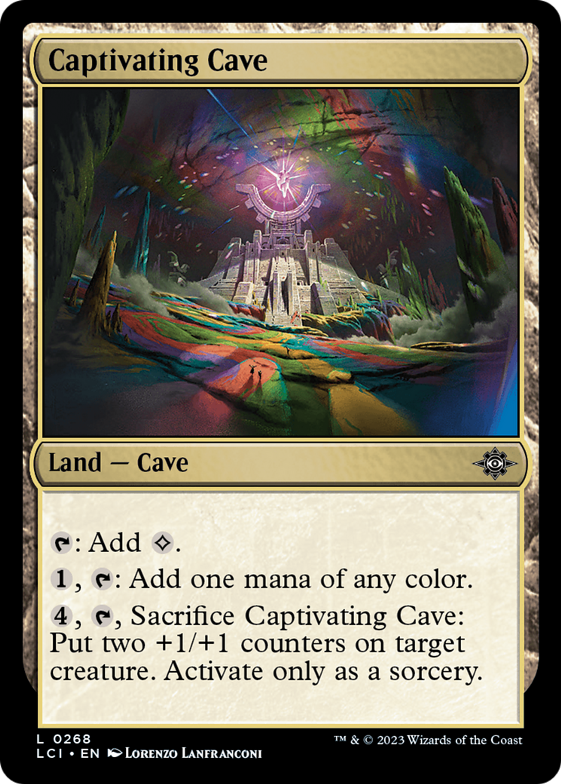 Captivating Cave — The Lost Caverns of Ixalan — Magic: The Gathering