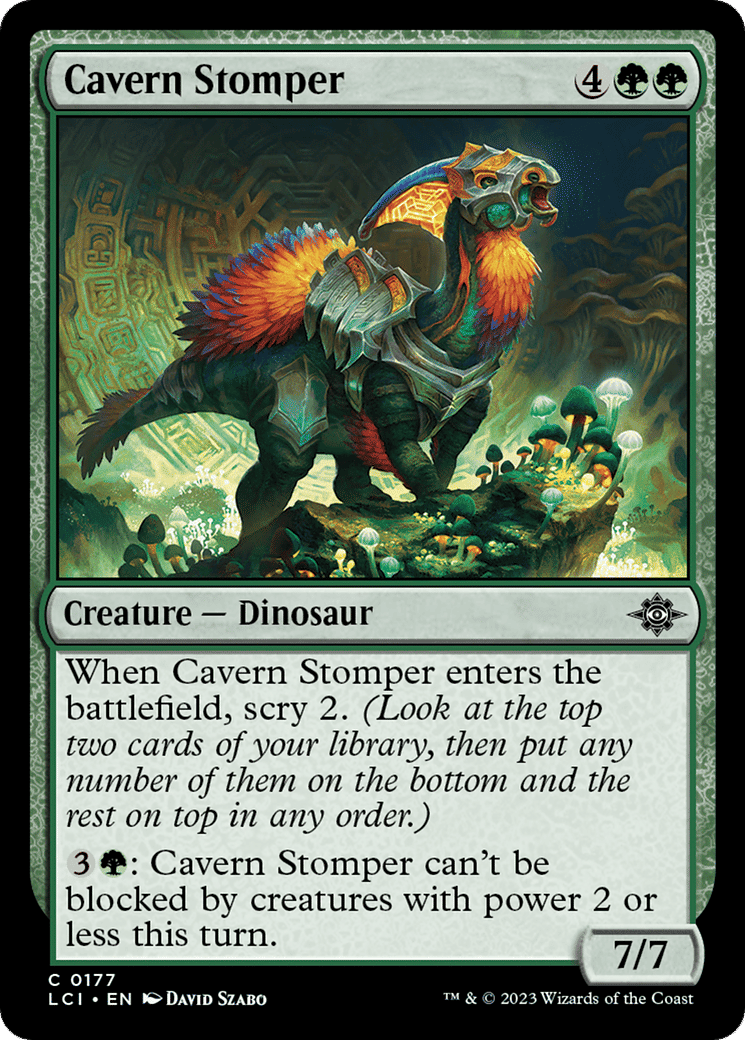 Cavern Stomper — The Lost Caverns of Ixalan — Magic: The Gathering