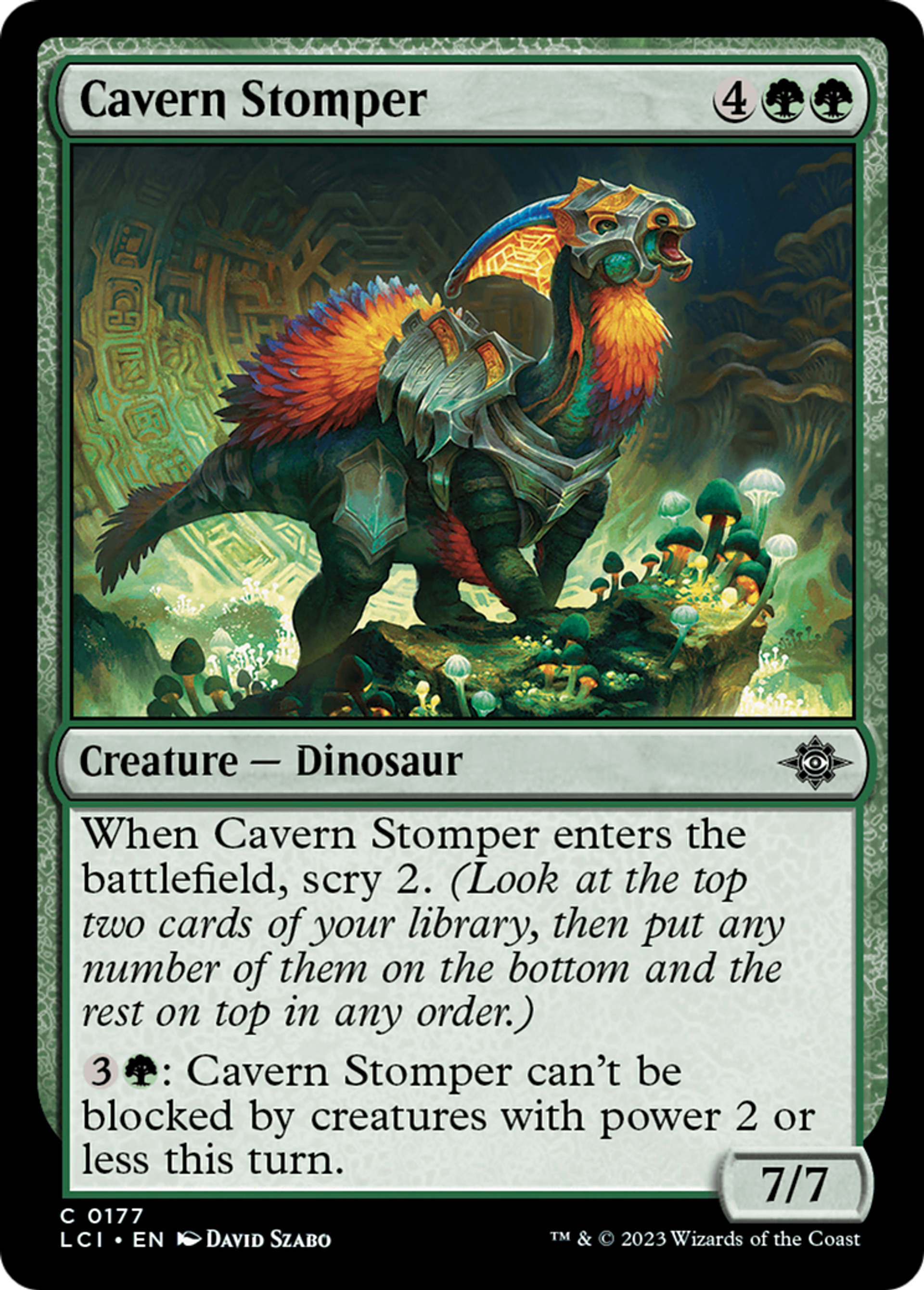 Cavern Stomper — The Lost Caverns of Ixalan — Magic: The Gathering