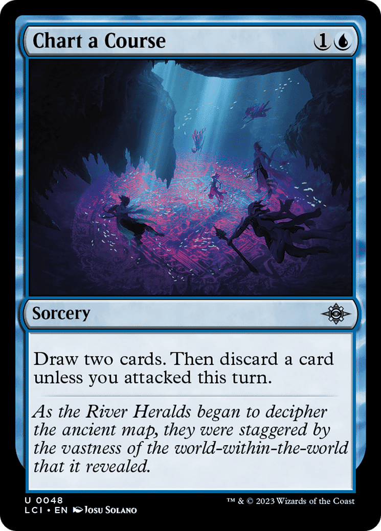 Chart a Course — The Lost Caverns of Ixalan — Magic: The Gathering