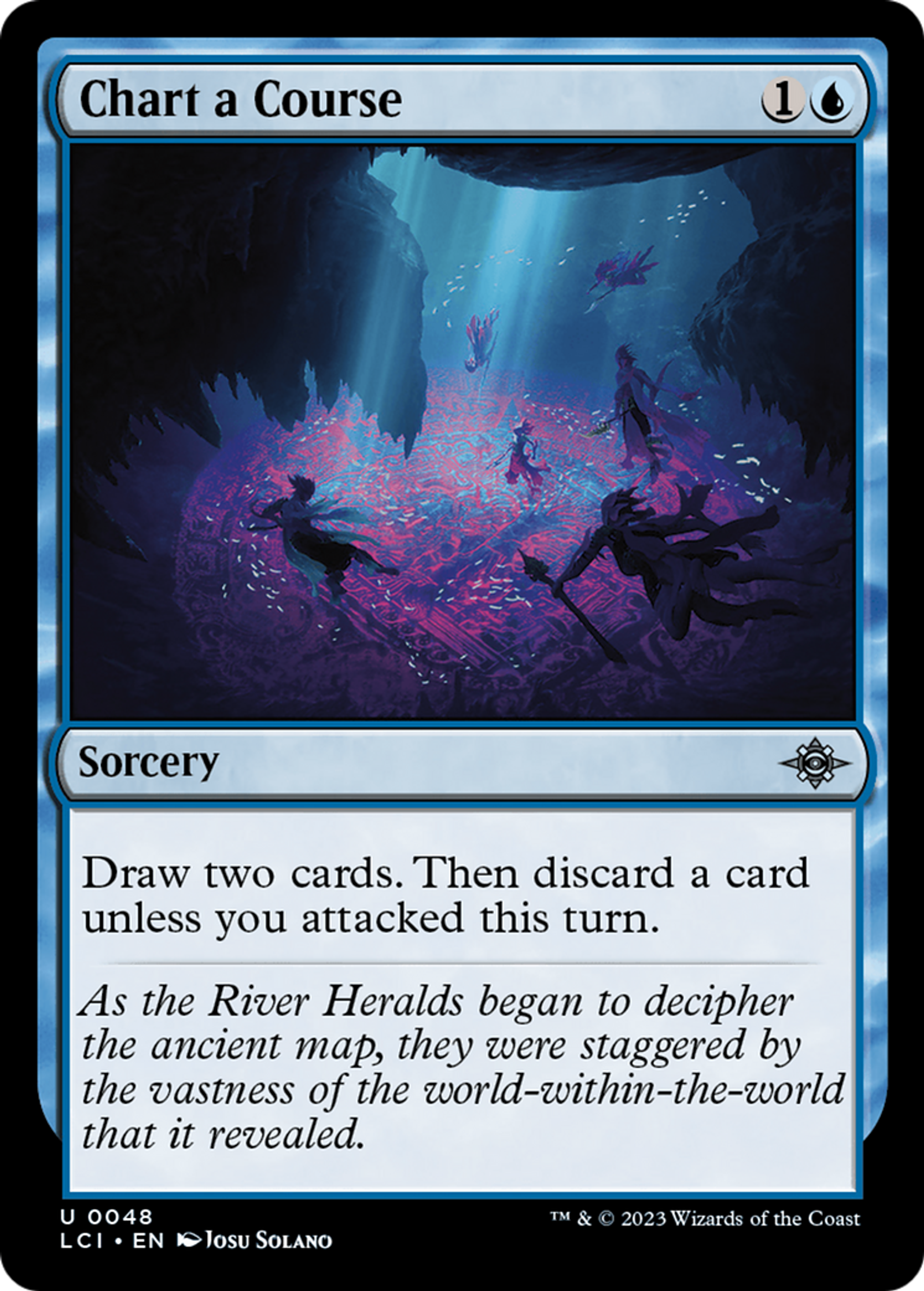 Chart a Course — The Lost Caverns of Ixalan — Magic: The Gathering