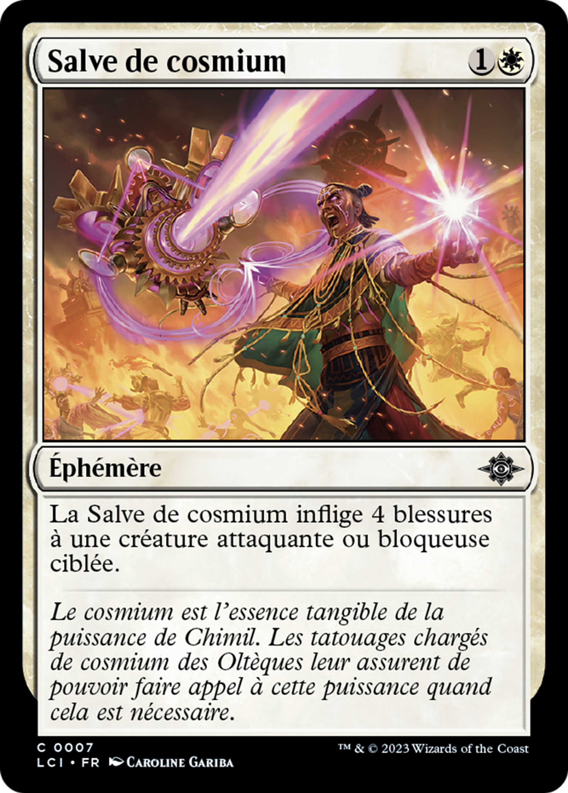 Salve de cosmium — The Lost Caverns of Ixalan — Magic: The Gathering