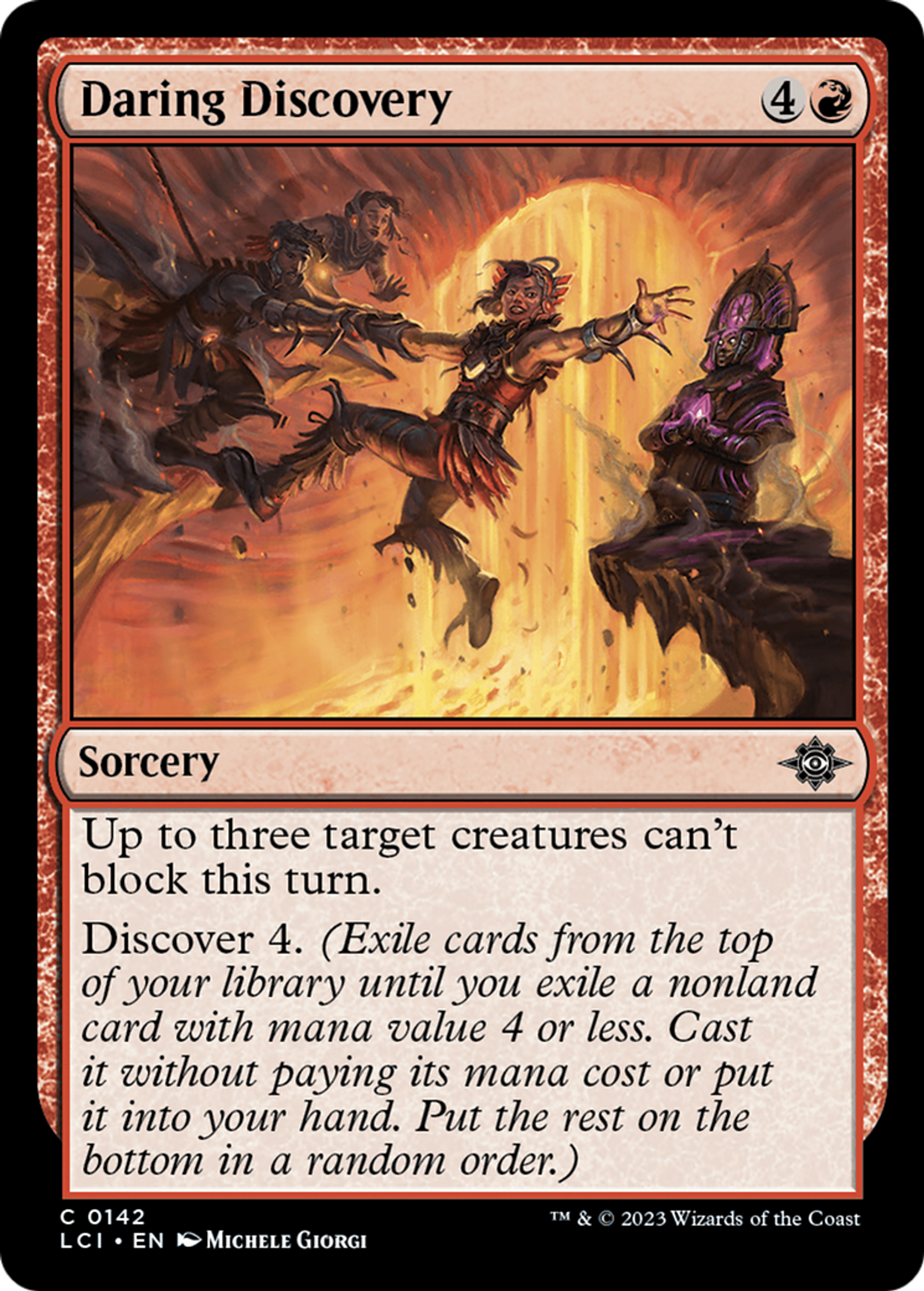 Daring Discovery — The Lost Caverns of Ixalan — Magic: The Gathering