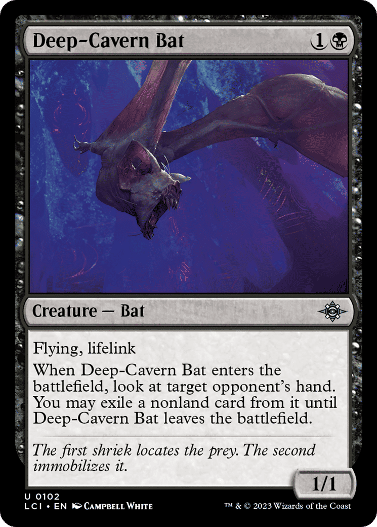 Deep-Cavern Bat — The Lost Caverns of Ixalan — Magic: The Gathering