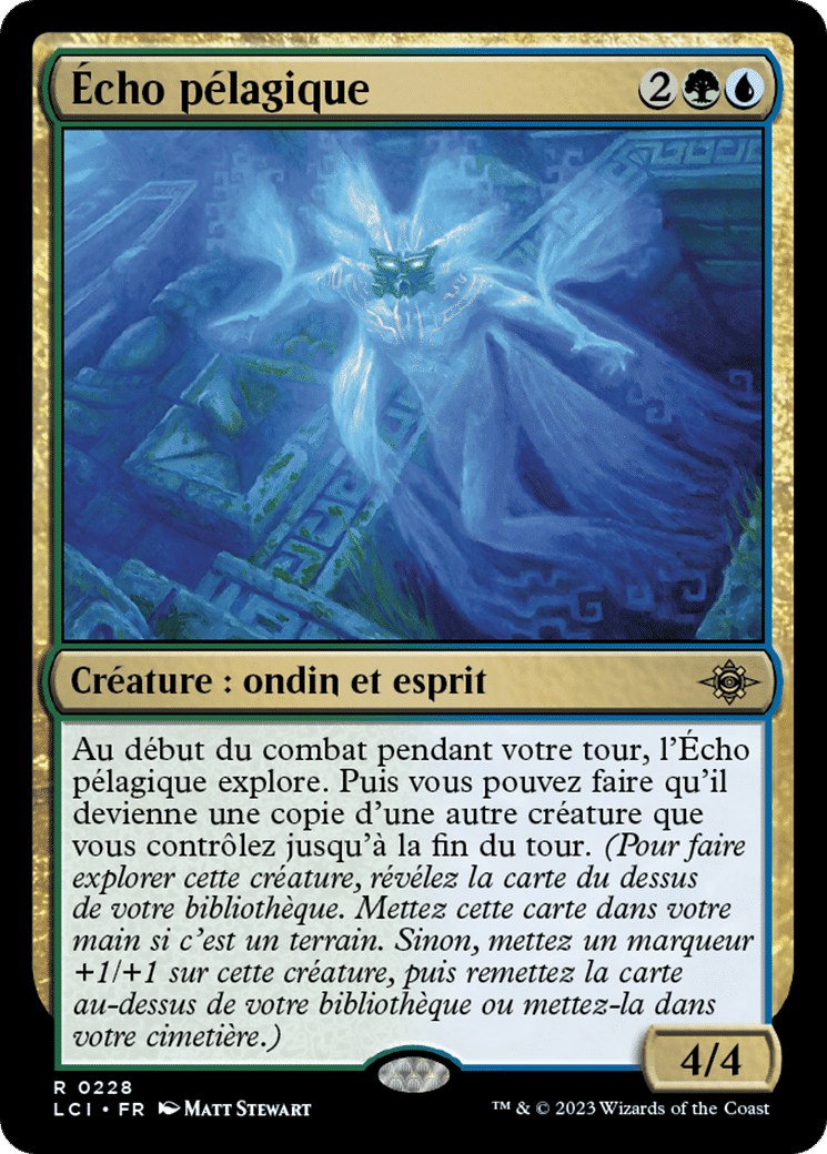 Écho pélagique — The Lost Caverns of Ixalan — Magic: The Gathering