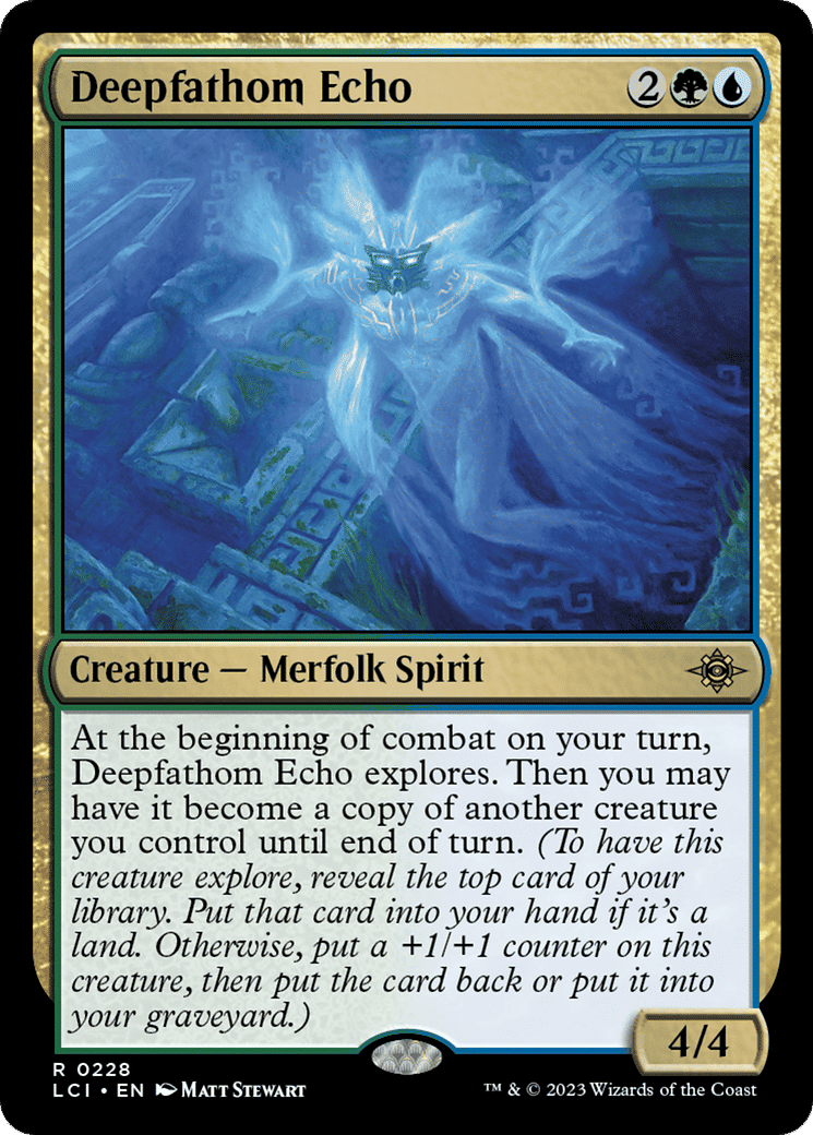 Deepfathom Echo — The Lost Caverns of Ixalan — Magic: The Gathering