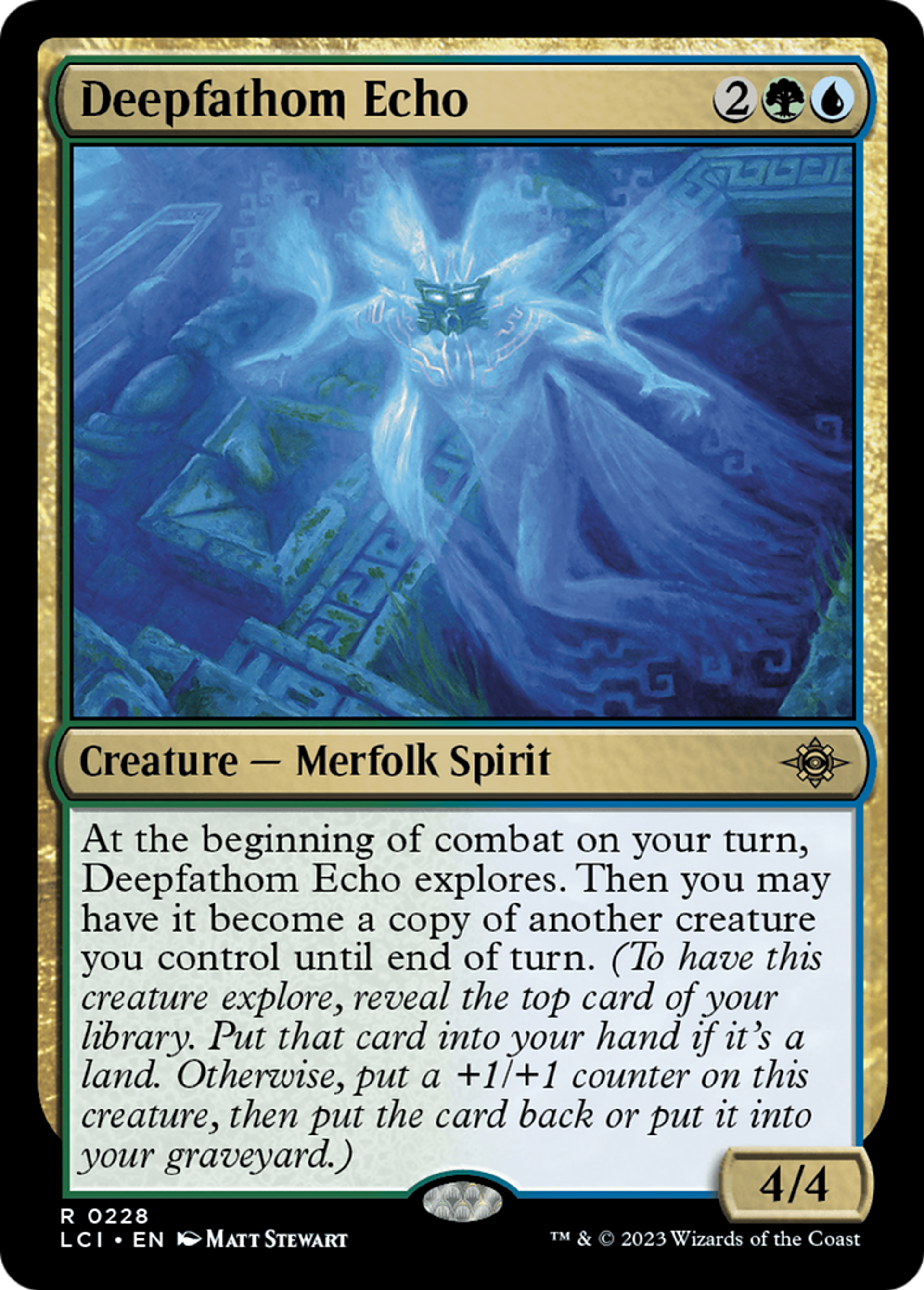 Deepfathom Echo — The Lost Caverns of Ixalan — Magic: The Gathering