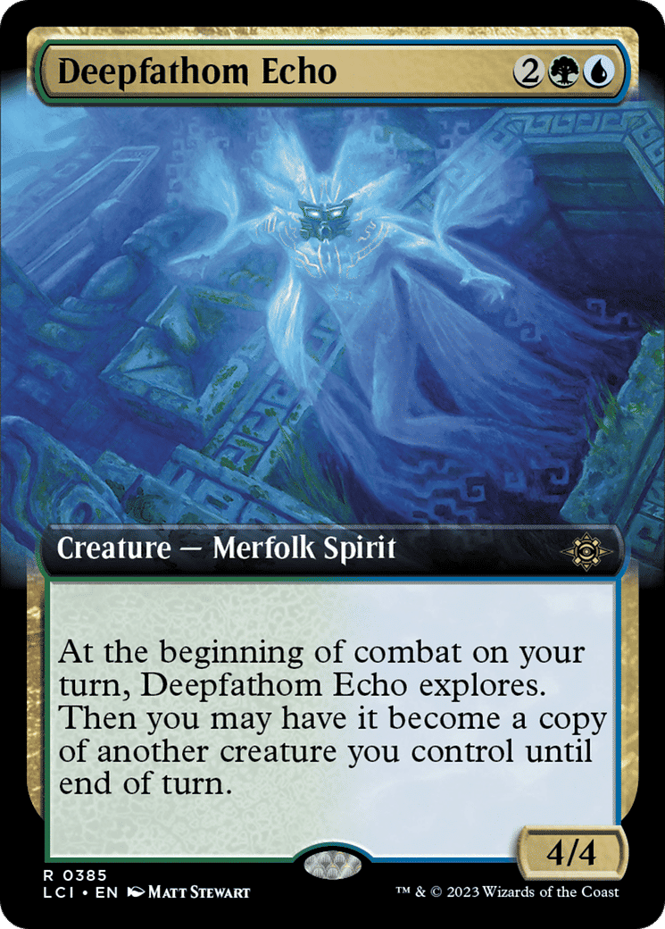 Deepfathom Echo — The Lost Caverns of Ixalan — Magic: The Gathering