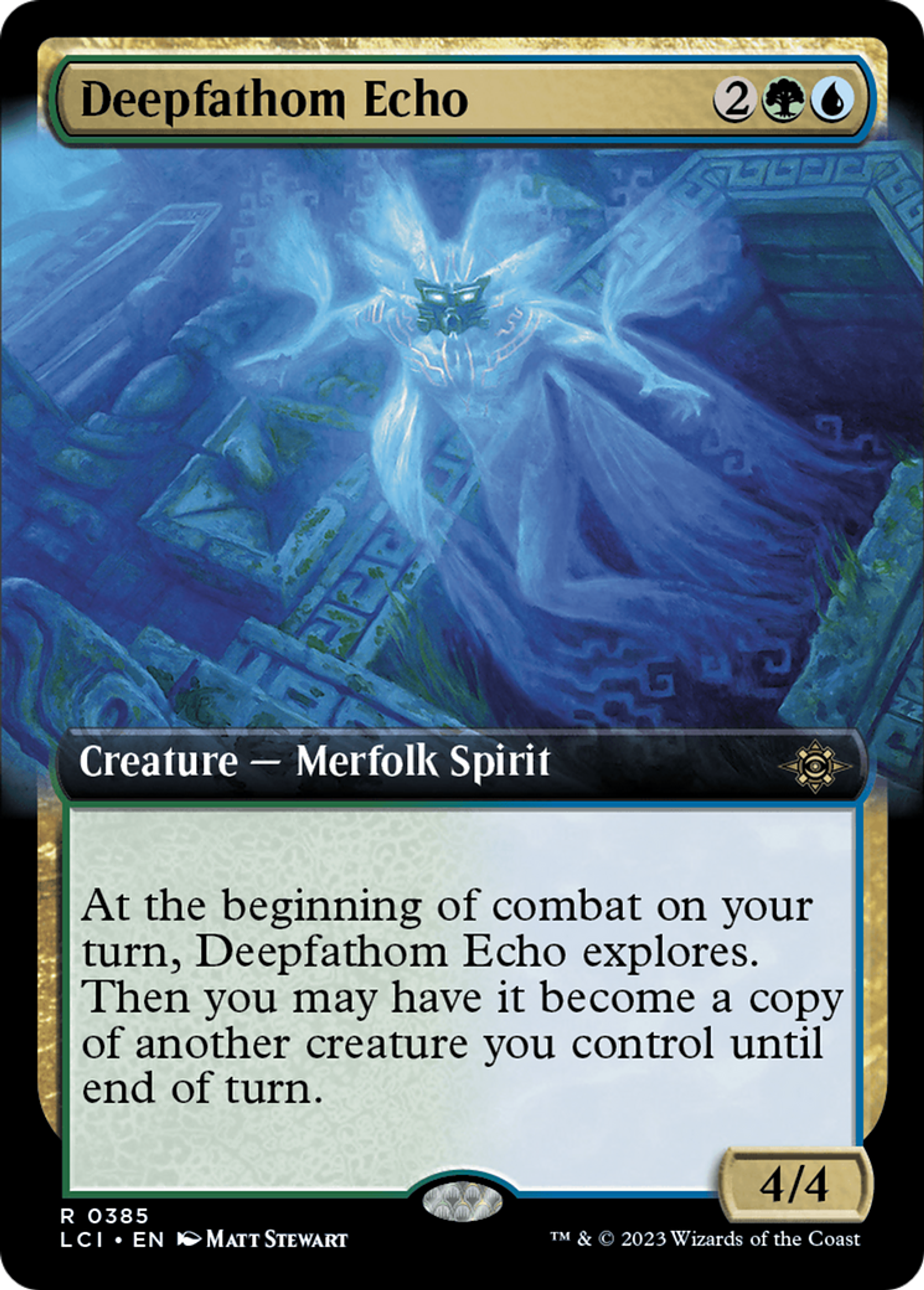 Deepfathom Echo — The Lost Caverns of Ixalan — Magic: The Gathering