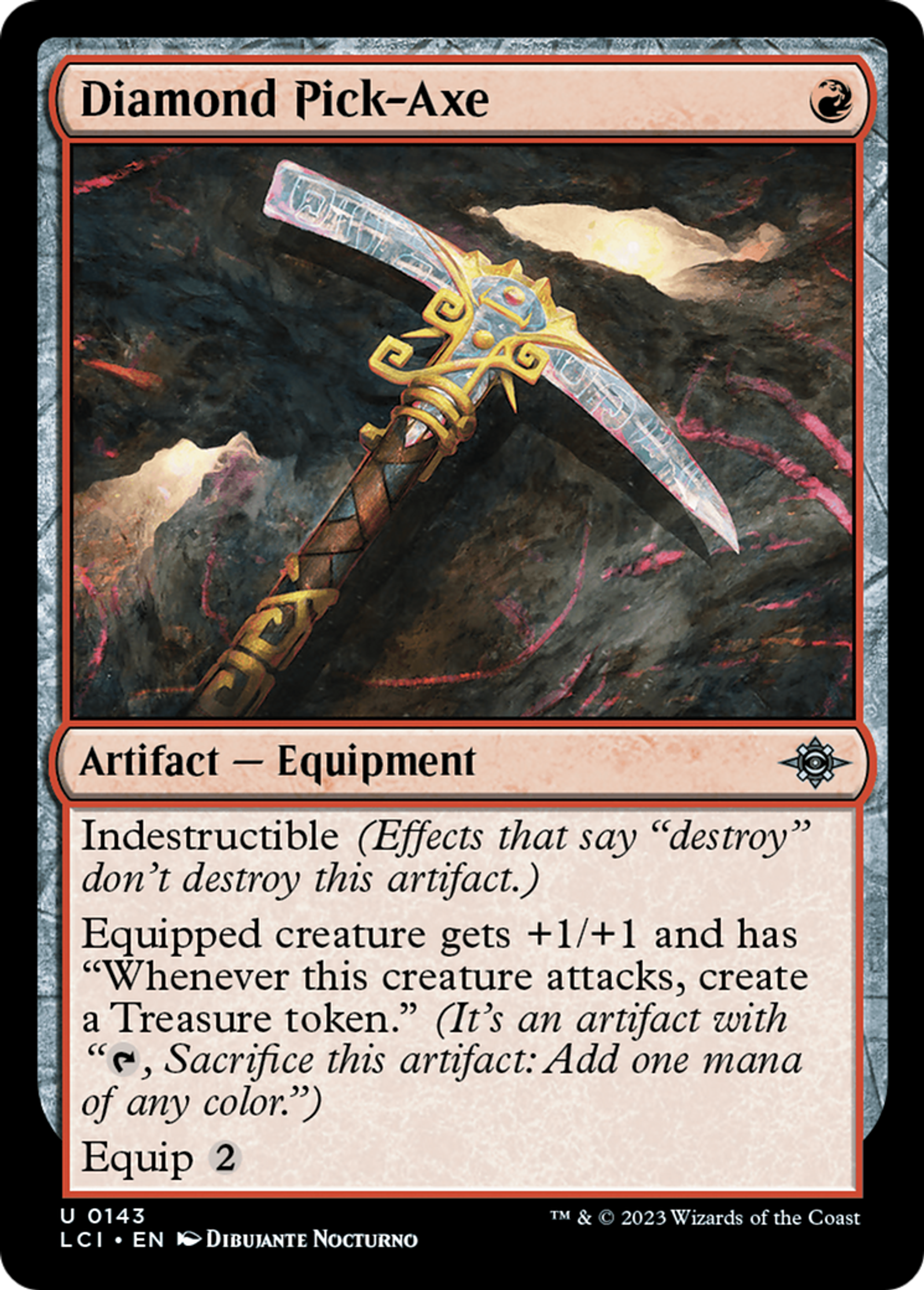 Diamond Pick-Axe — The Lost Caverns of Ixalan — Magic: The Gathering