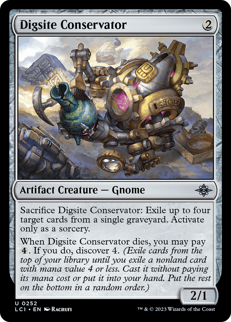Digsite Conservator — The Lost Caverns of Ixalan — Magic: The Gathering