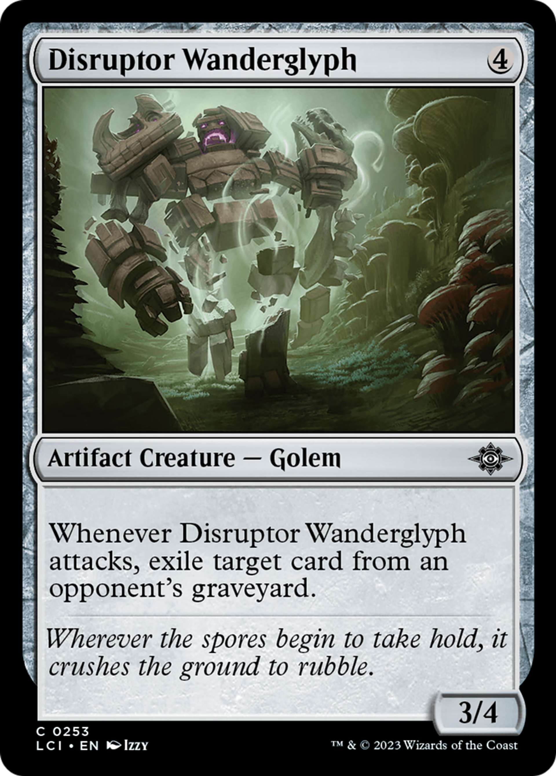 Disruptor Wanderglyph — The Lost Caverns of Ixalan — Magic: The Gathering