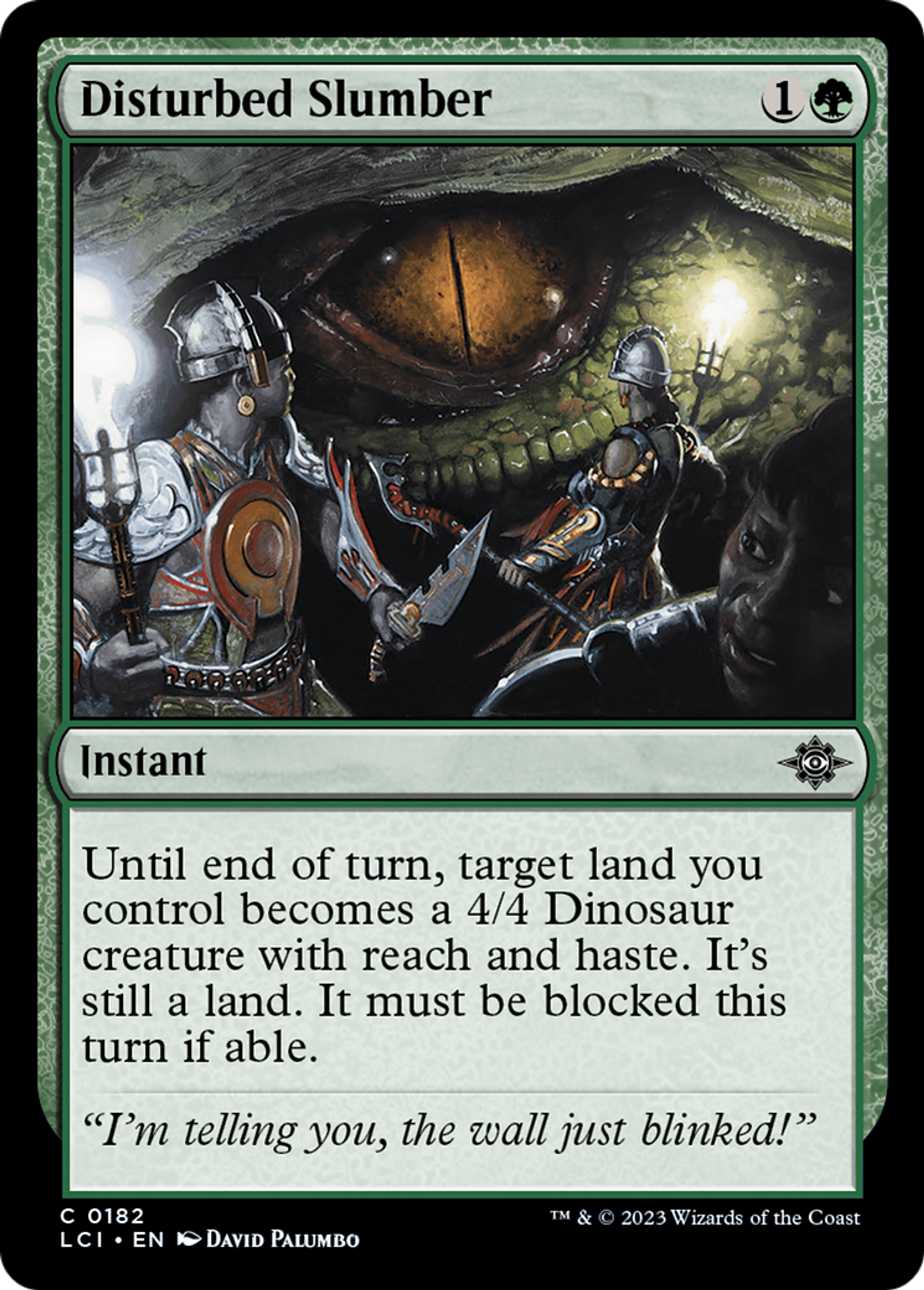 Disturbed Slumber — The Lost Caverns of Ixalan — Magic: The Gathering