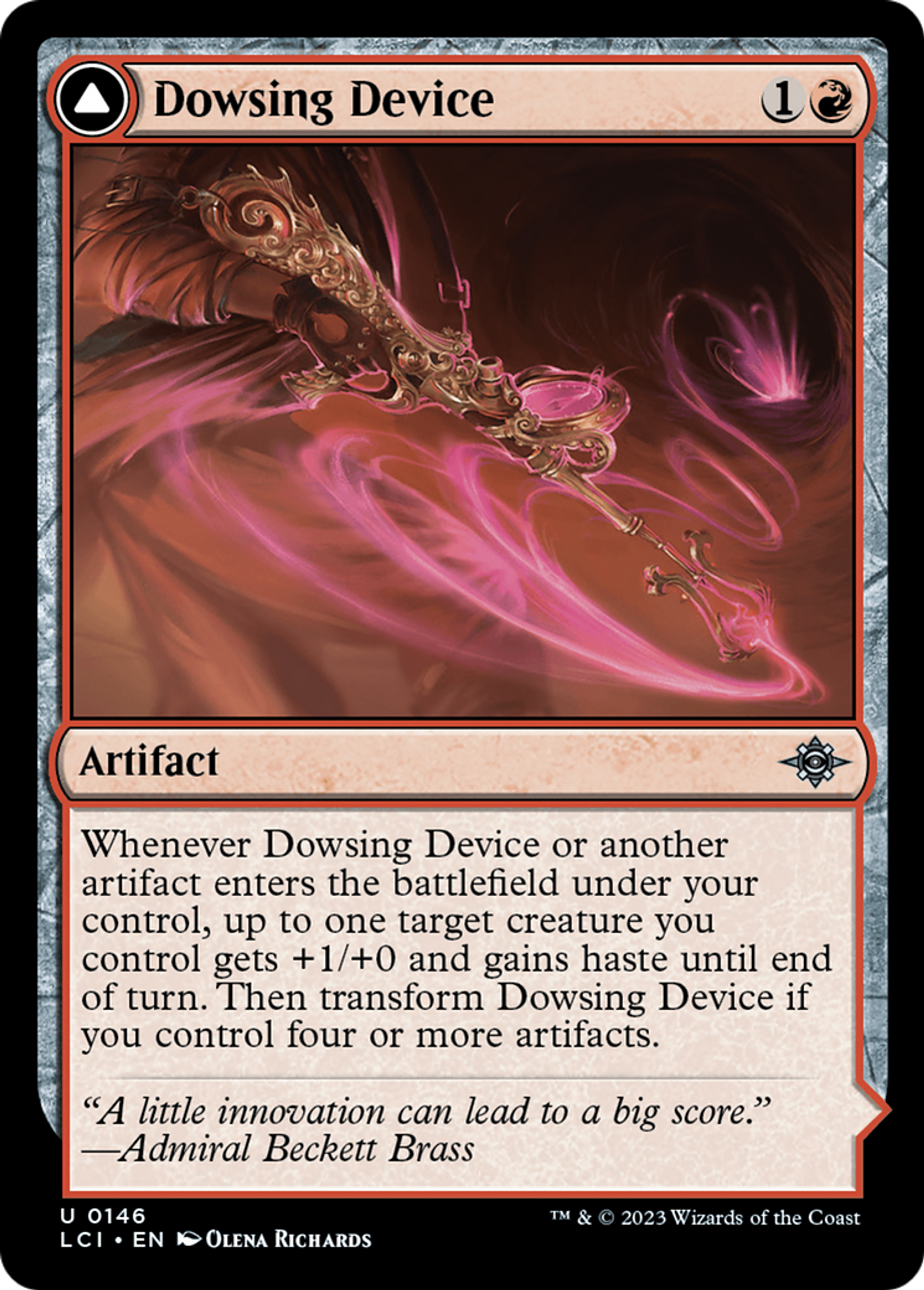 Dowsing Device // Geode Grotto — The Lost Caverns of Ixalan — Magic: The Gathering