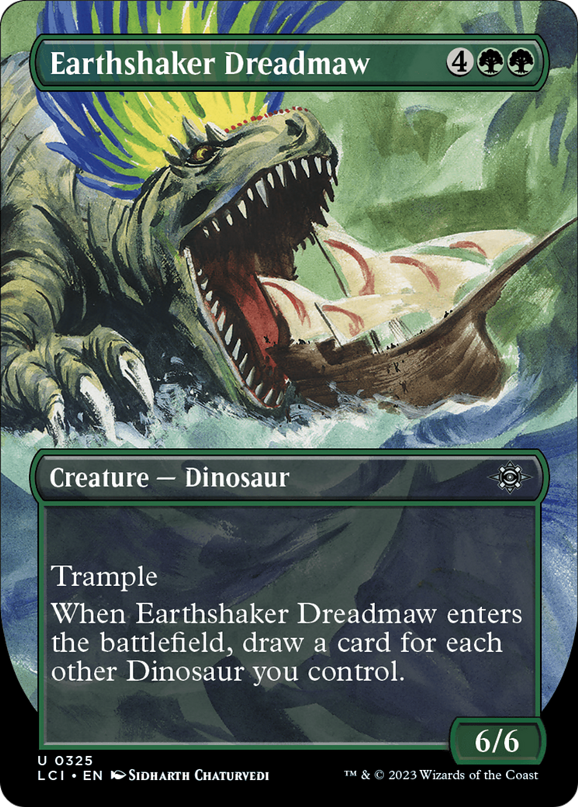 Earthshaker Dreadmaw — The Lost Caverns of Ixalan — Magic: The Gathering