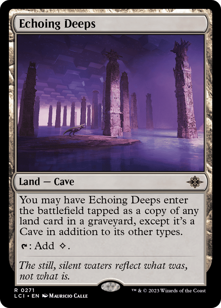 Echoing Deeps — The Lost Caverns of Ixalan — Magic: The Gathering