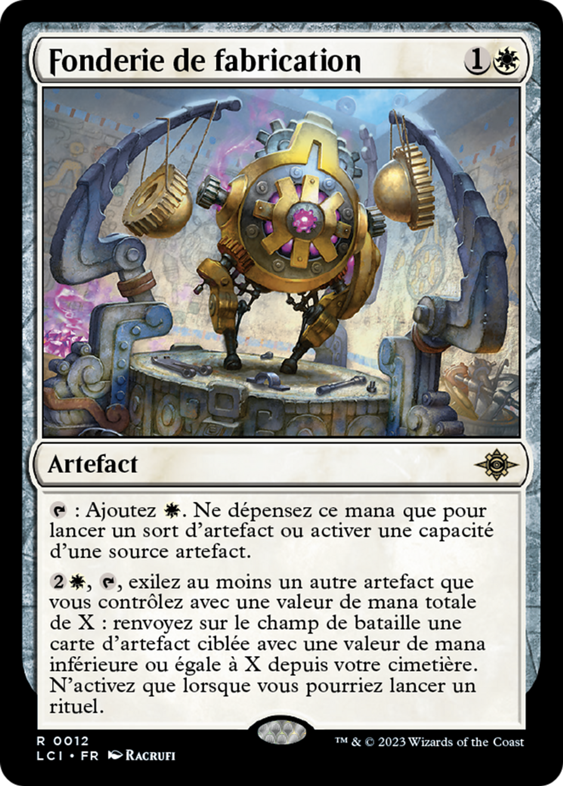 Fonderie de fabrication — The Lost Caverns of Ixalan — Magic: The Gathering