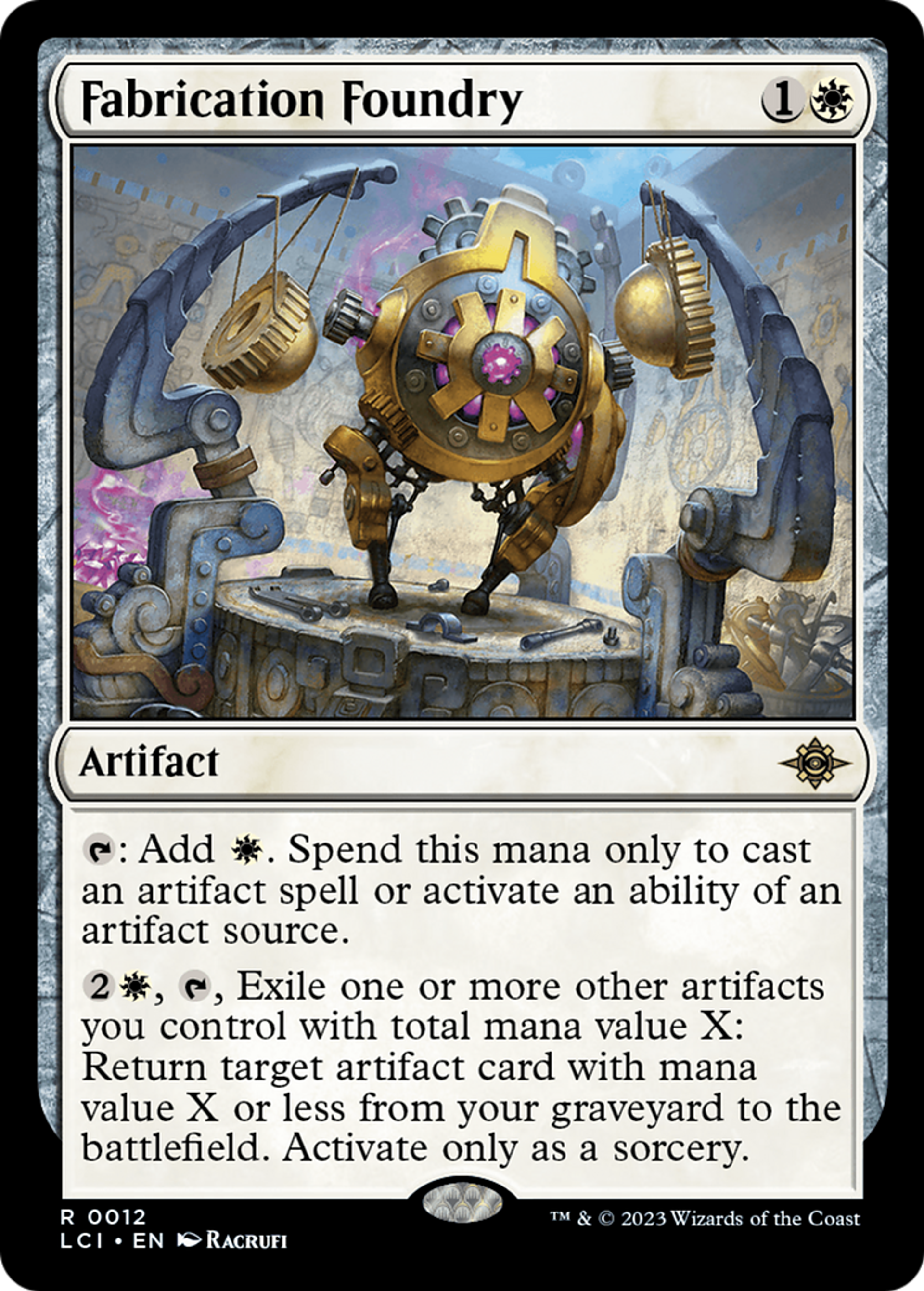 Fabrication Foundry — The Lost Caverns of Ixalan — Magic: The Gathering