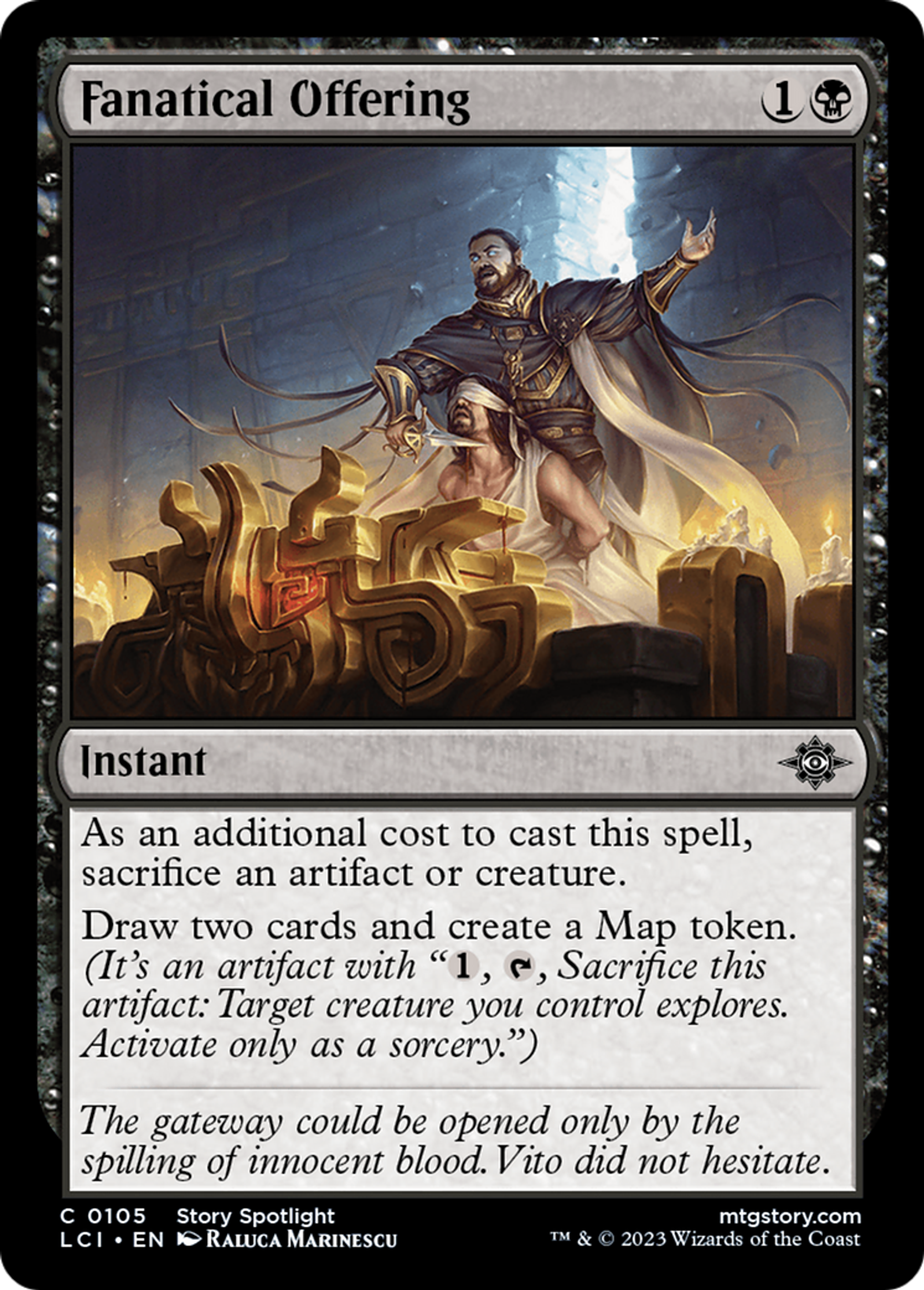 Fanatical Offering — The Lost Caverns of Ixalan — Magic: The Gathering