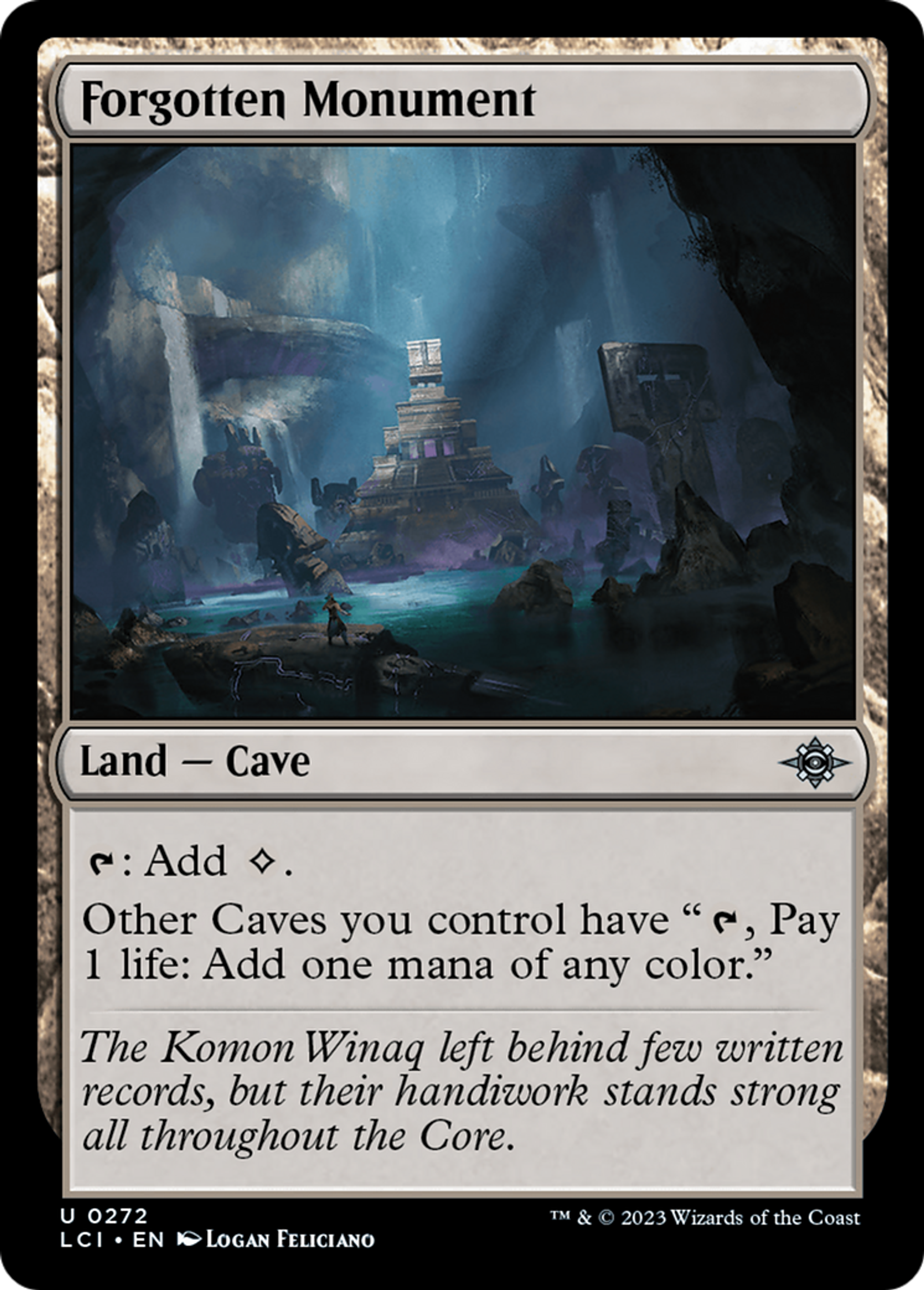 Forgotten Monument — The Lost Caverns of Ixalan — Magic: The Gathering