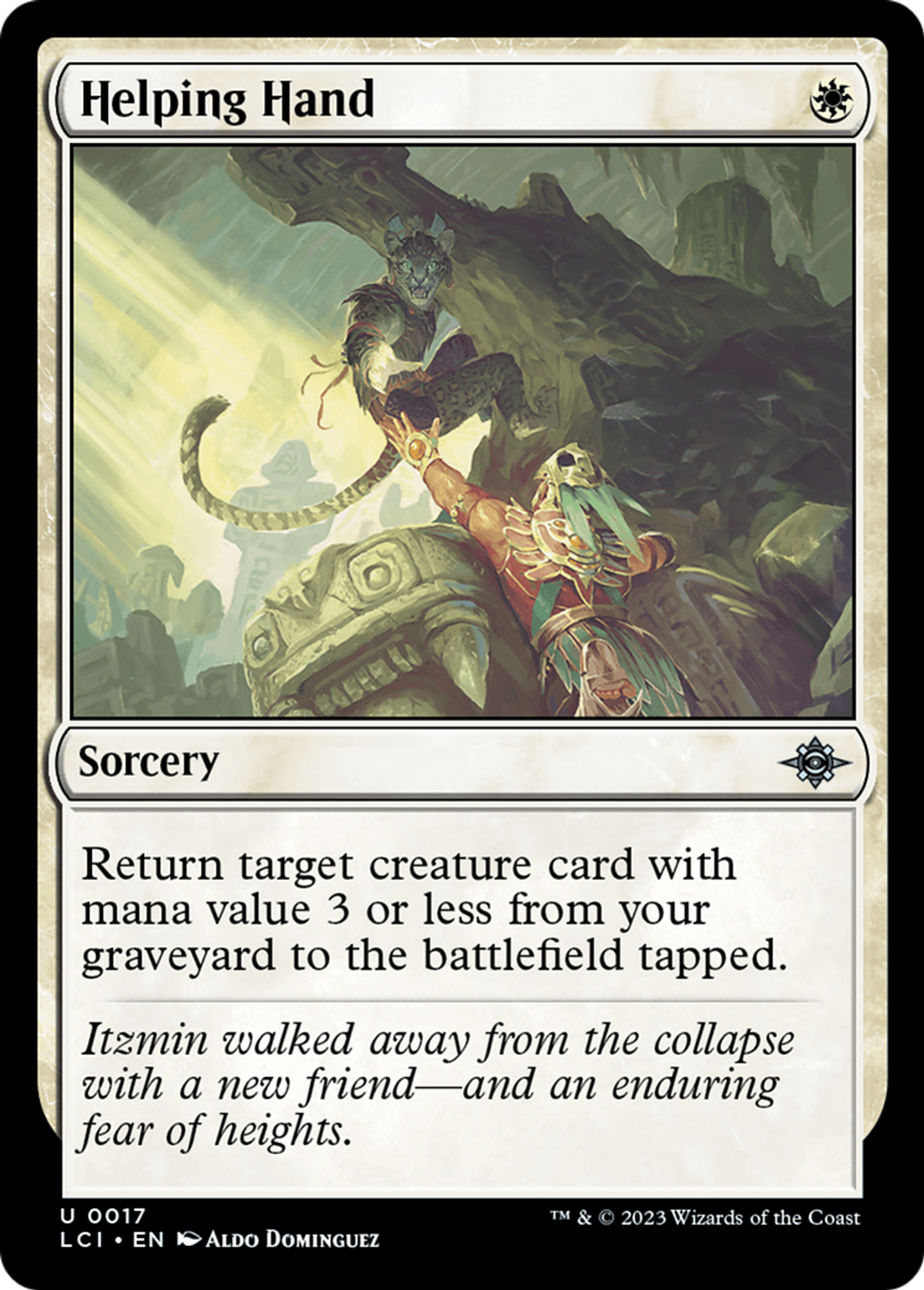 Helping Hand — The Lost Caverns of Ixalan — Magic: The Gathering