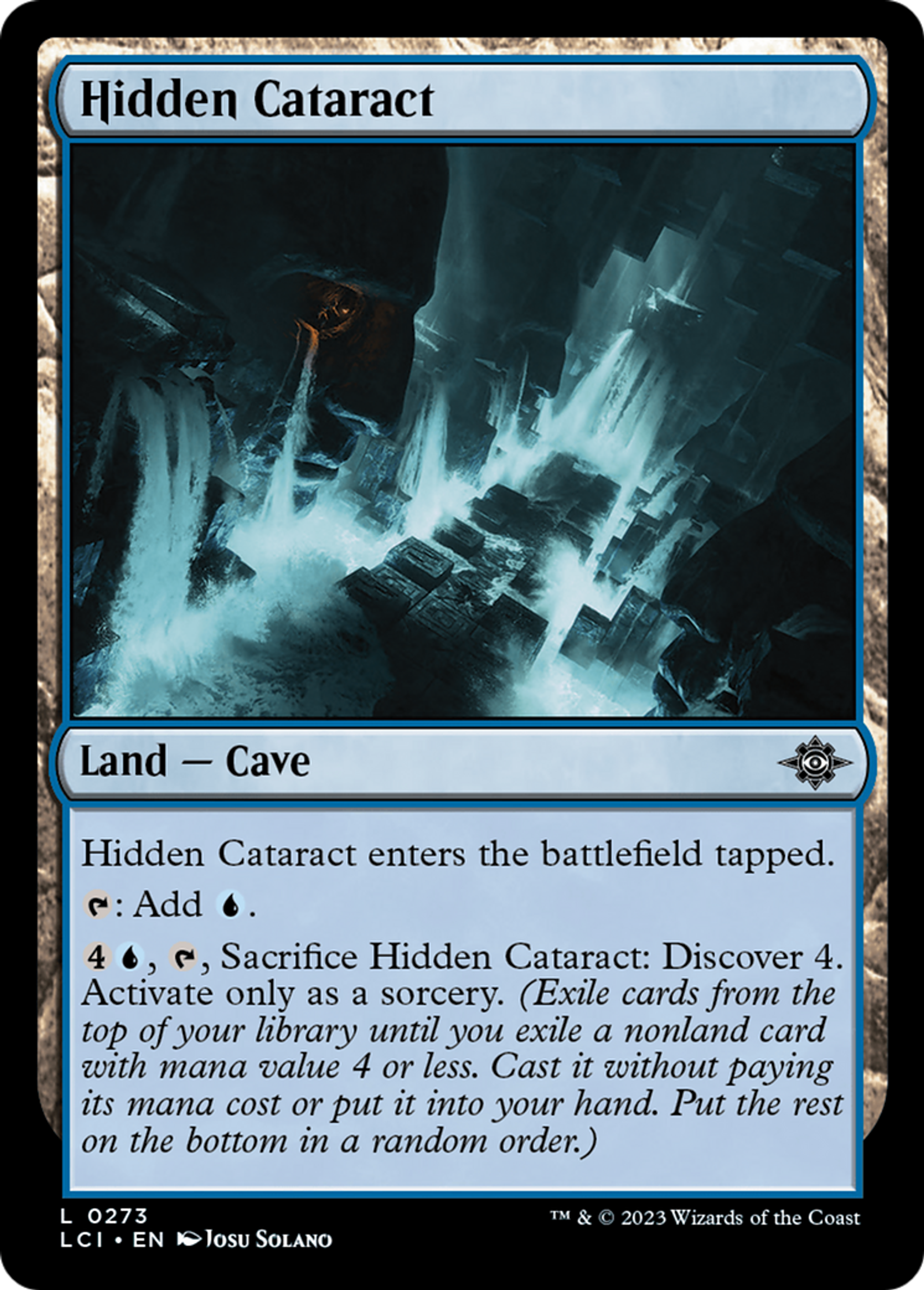 Hidden Cataract — The Lost Caverns of Ixalan — Magic: The Gathering